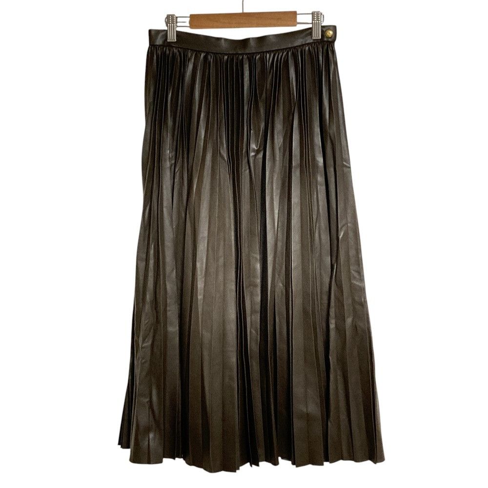Other Other Drawer Faux Leather Pleated Skirt Plastic / Synthetic Skirts 6524-299-1611 DUTY FREE for USA Size ONE SIZE - 1 Thumbnail