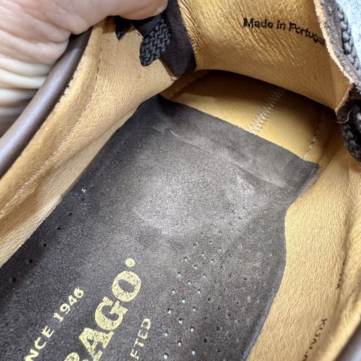 Handmade × Sebago Sebago Koala Low Brown Suede Handmade US8.5 UK8 EU42 27cm Size US 8.5 / EU 41-42 - 15 Thumbnail