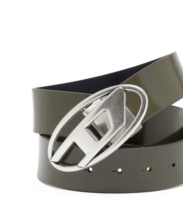 Diesel DIESEL B-1DR REV II REVERSIBLE BELT IN POLIS.MATT LEATH.-105 Size ONE SIZE - 3 Thumbnail