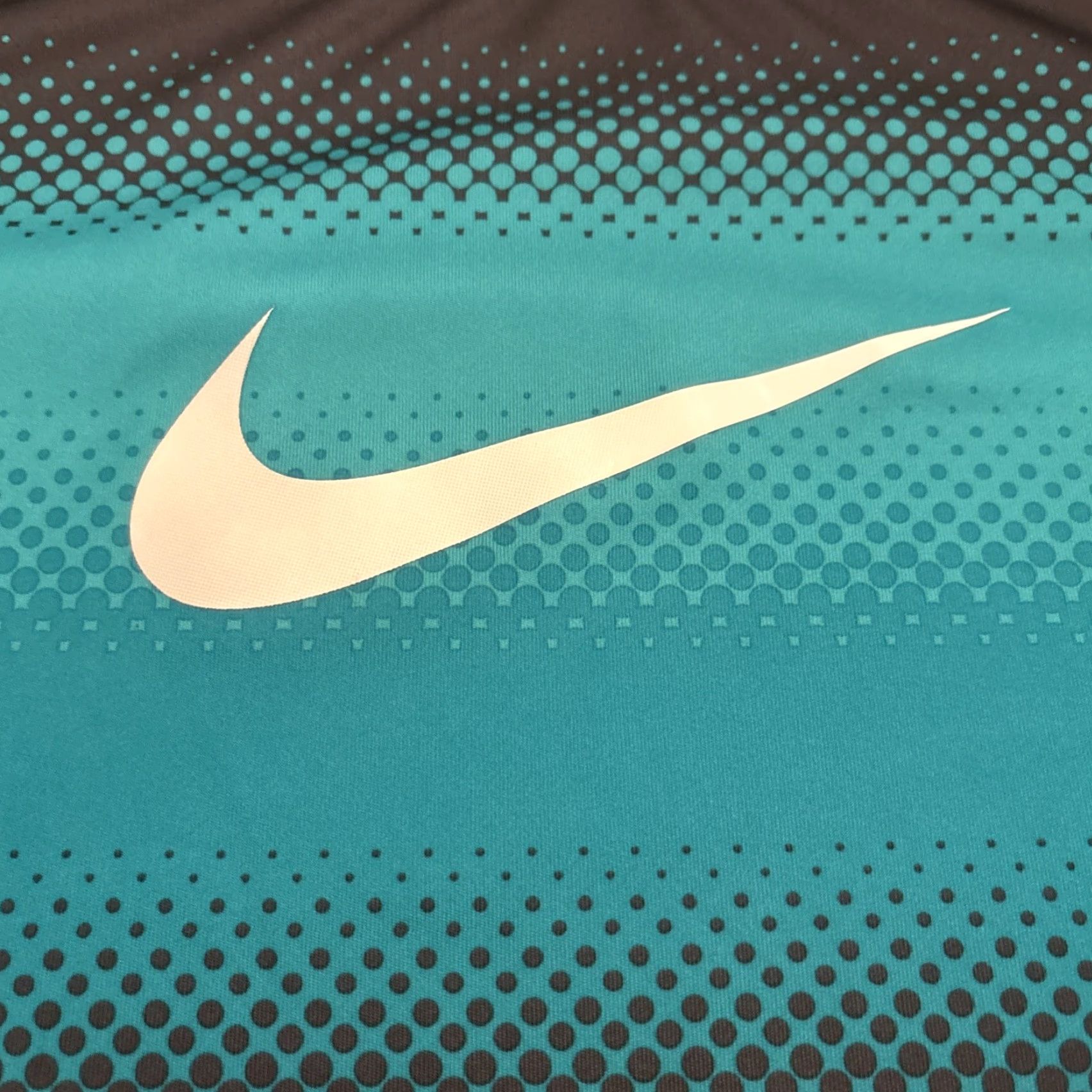 Nike NIKE GPX Turbo T-Shirt Soccer Dri-FIT XL Green/White Mens Rare EUC Size US XL / EU 56 / 4 - 3 Thumbnail