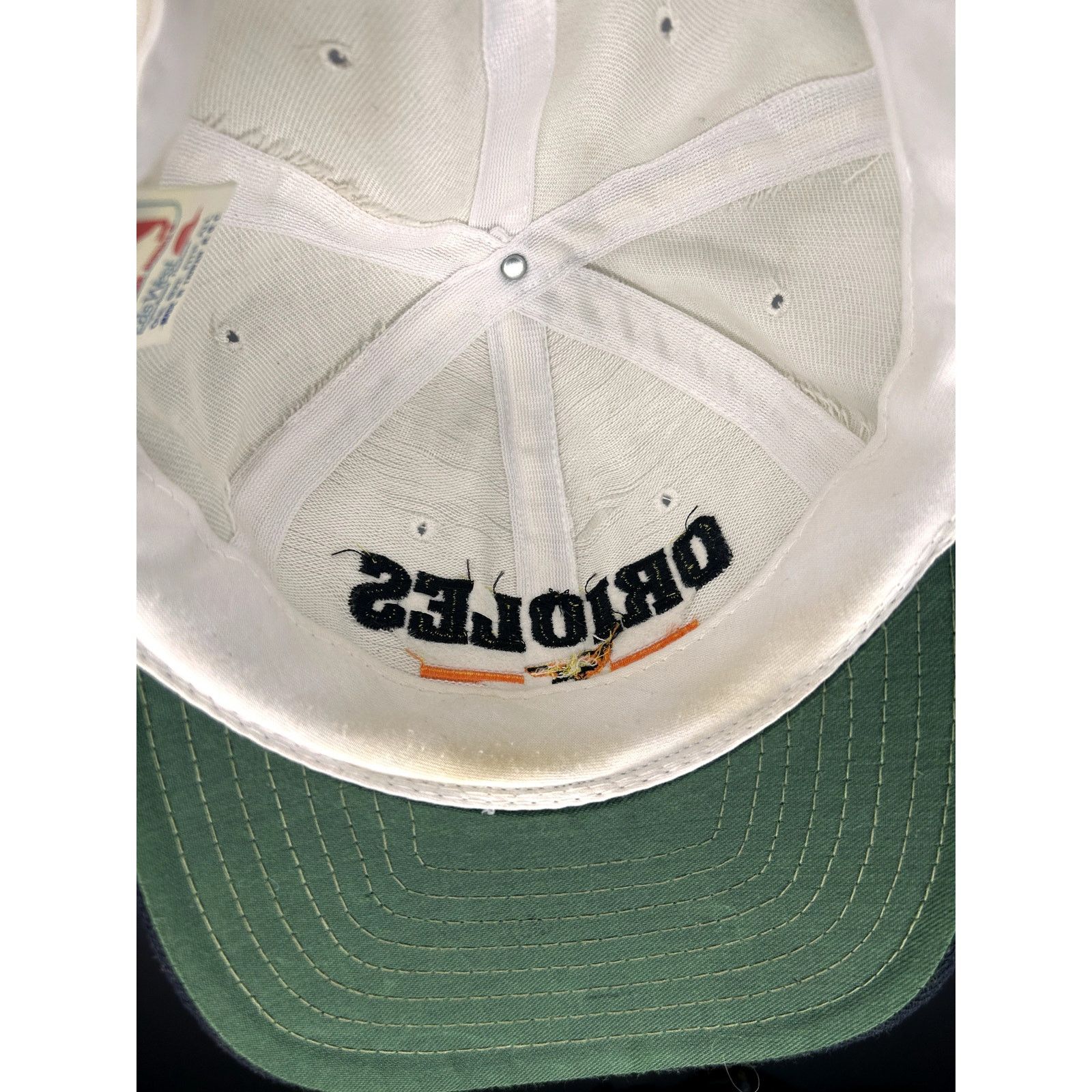 MLB × Vintage Vintage Baltimore Orioles MLB Snapback Hat Autographed Size ONE SIZE - 10 Thumbnail