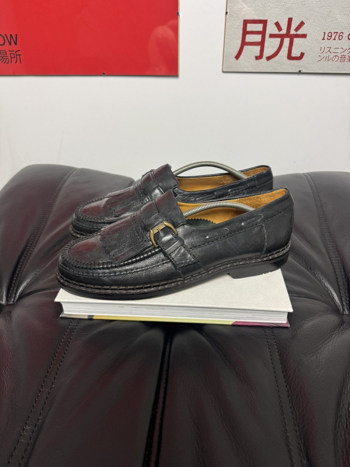 Leather Rare Vintage Avant Garde Platform Derby Boots Grail Loafers Size US 9 / EU 42 - 3 Thumbnail
