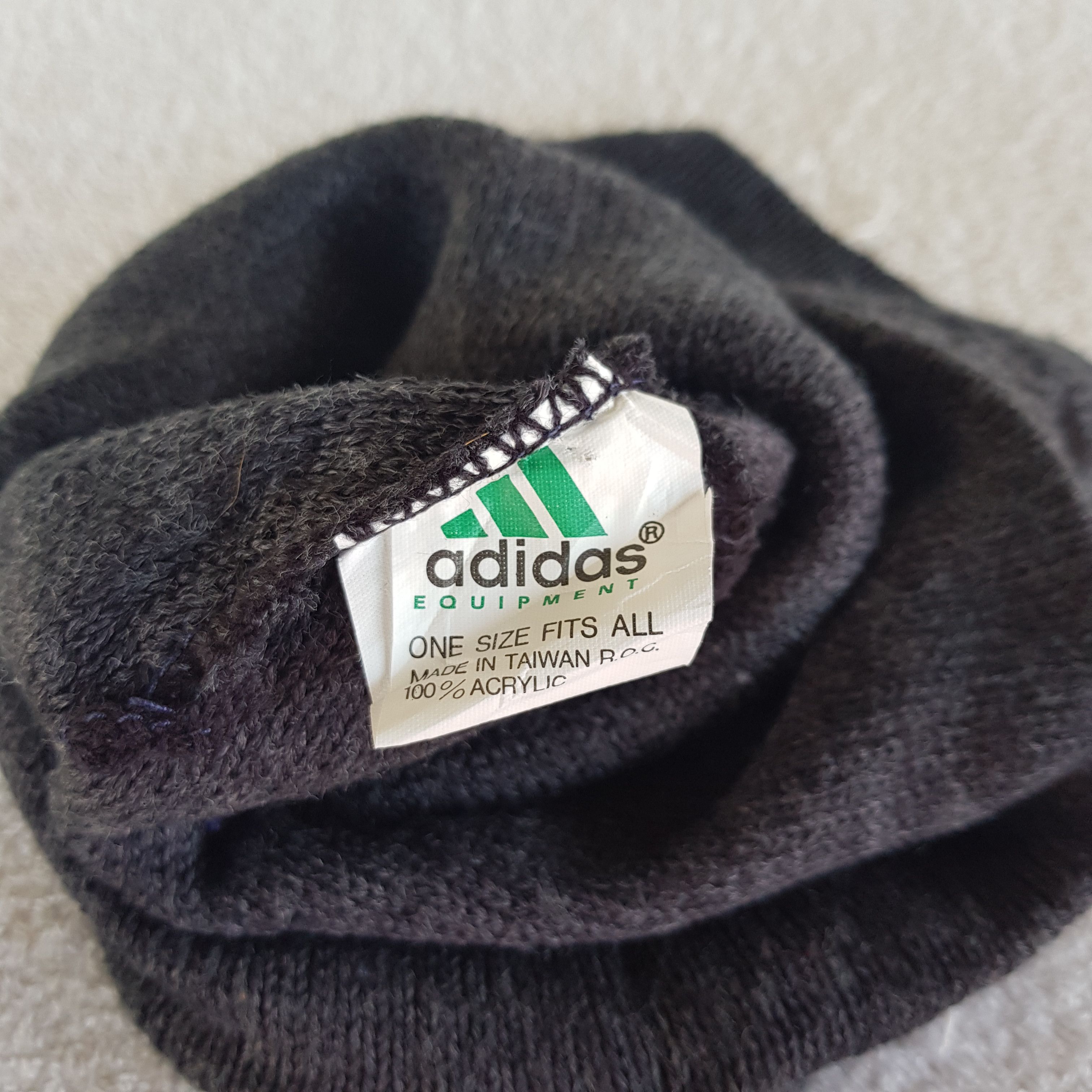 Adidas Vintage 90s Adidas Beanie Fair Isle Ribbed Knit Ski Caps Hat Size ONE SIZE - 7 Thumbnail