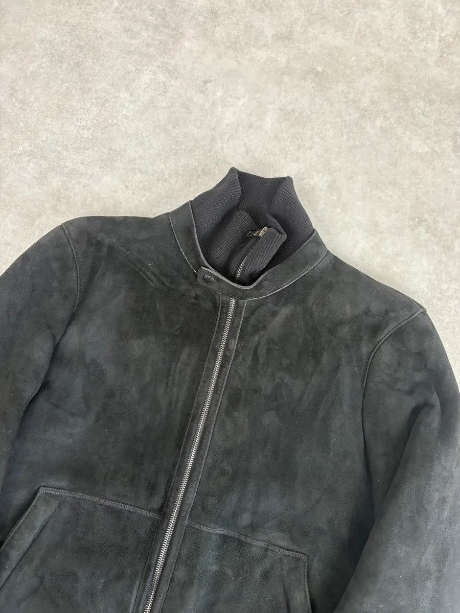 Prada AW2006 Prada Black Sheep Fur Suede Jacket Size US M / EU 48-50 / 2 - 4 Thumbnail