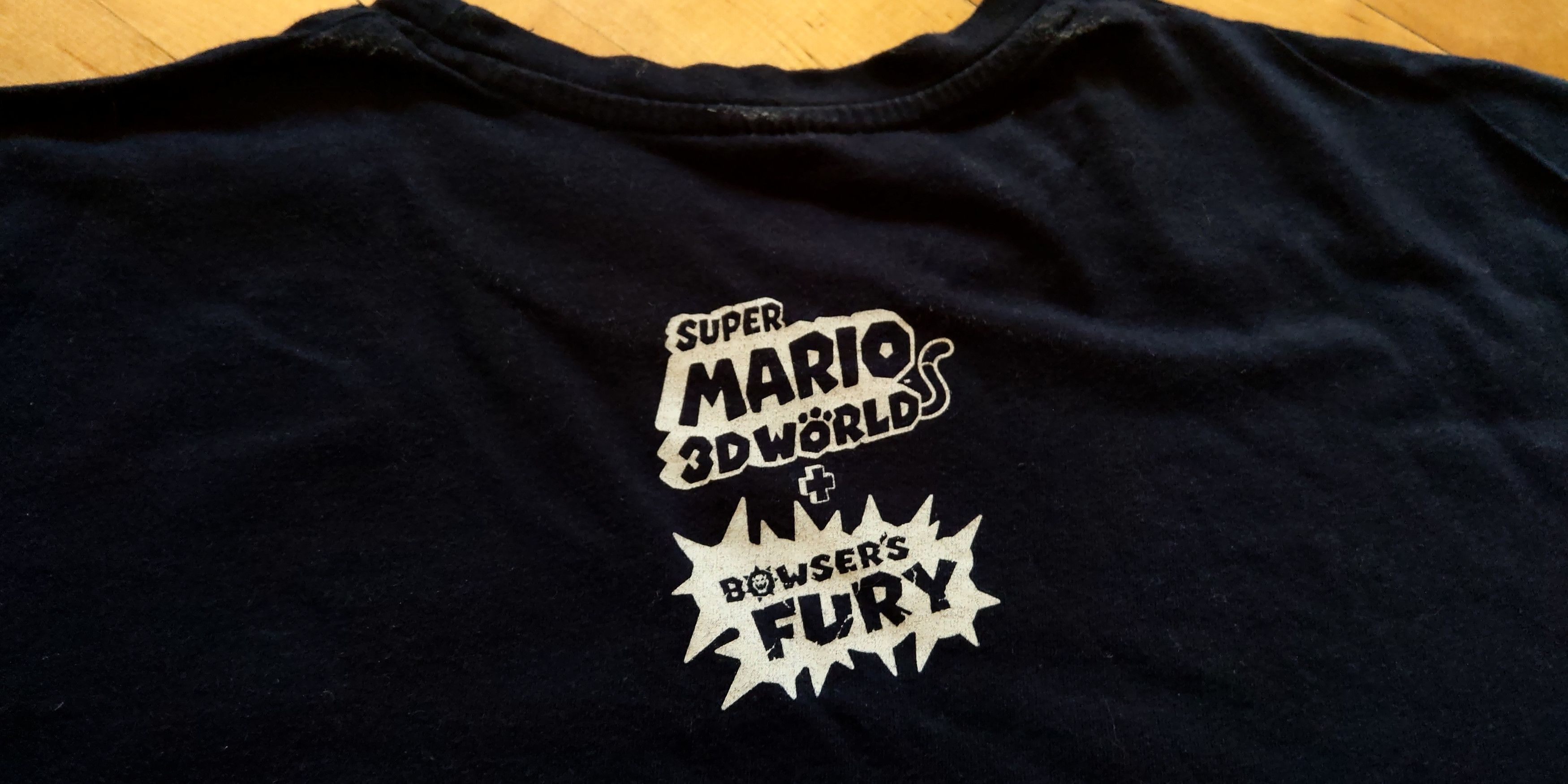 Nintendo Unique Bowser Fury Shirt Nintendo Mario 3D World Yoshi goth Size US M / EU 48-50 / 2 - 3 Thumbnail