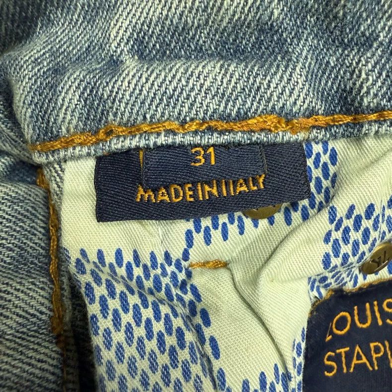 Louis Vuitton Louis Vuitton 25 Show Logo Jeans Size US 31 - 3 Thumbnail