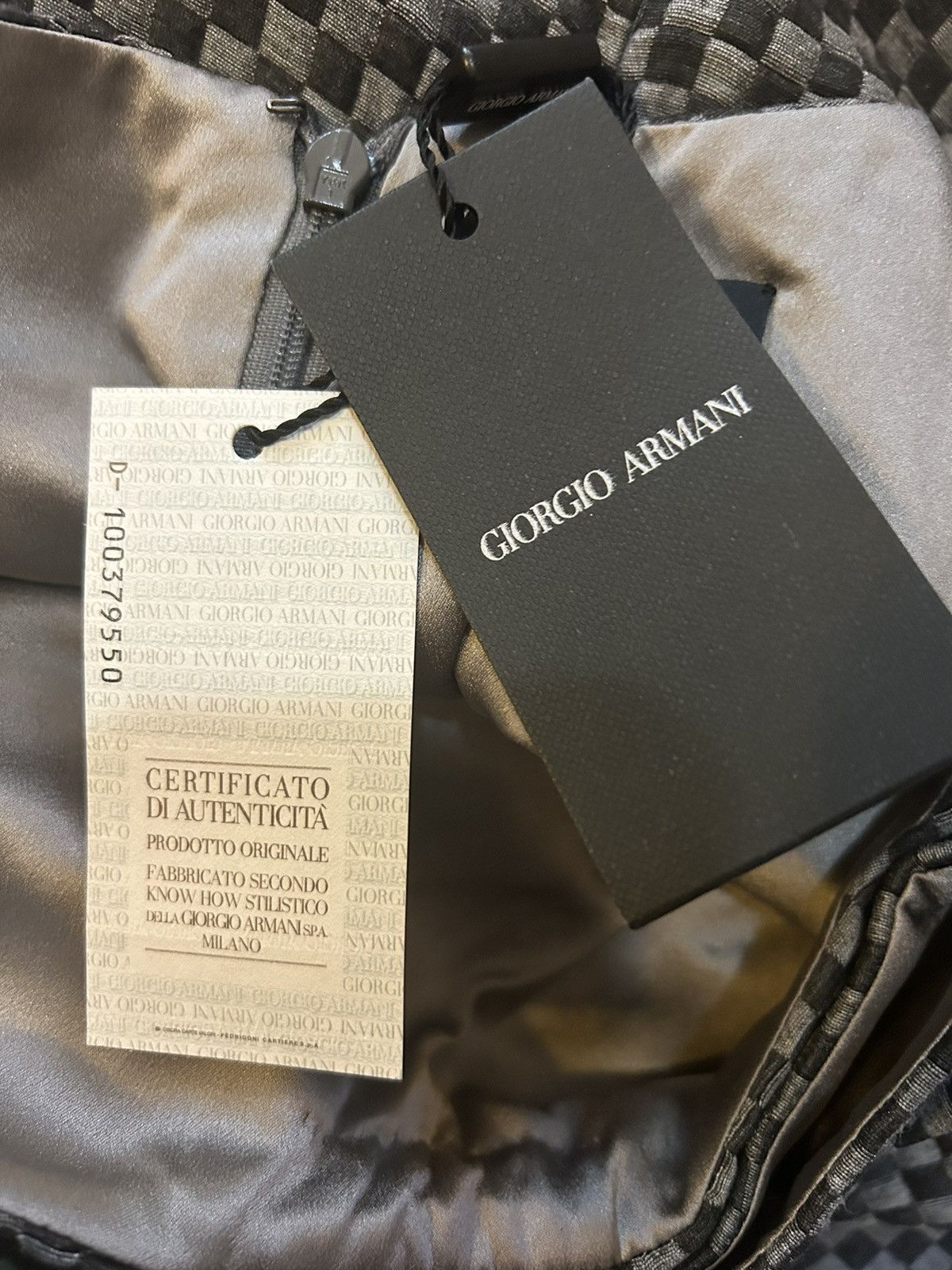 Giorgio Armani Giorgio Armani Checkerboard Dress size IT 38 Size XS / US 0-2 / IT 36-38 - 8 Thumbnail