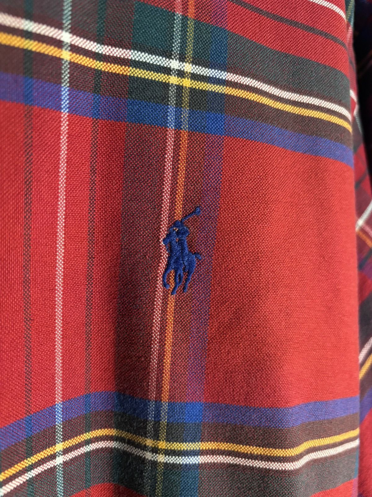 Ralph Lauren RALPH LAUREN | NWOT Classic Red Plaid Button-Down Shirt Size US L / EU 52-54 / 3 - 3 Thumbnail