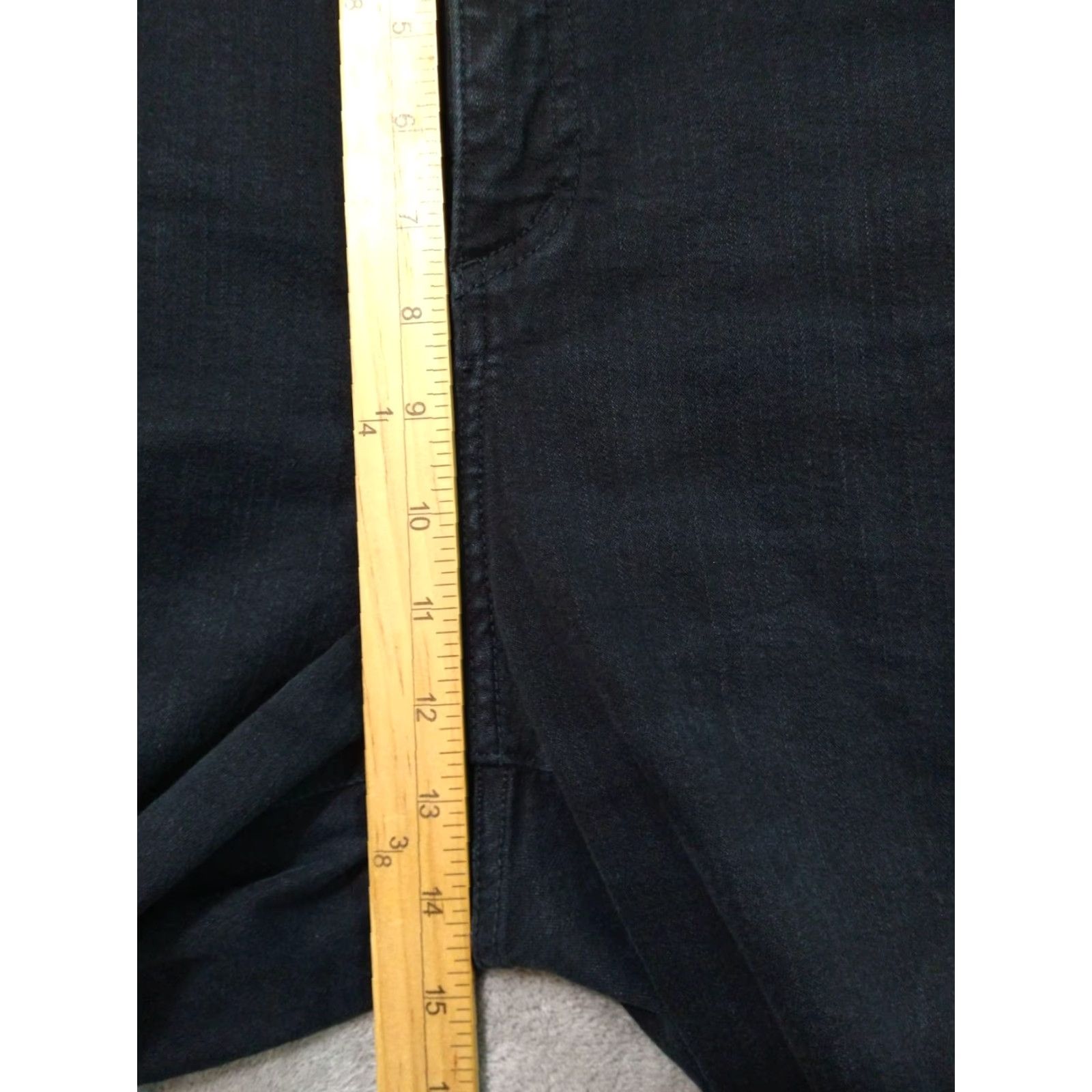 NYDJ Vintage NYDJ Jeans Womens 16 Blue Denim Marilyn Straight High Rise Stretch Size 38" / US 16 / IT 52 - 4 Thumbnail