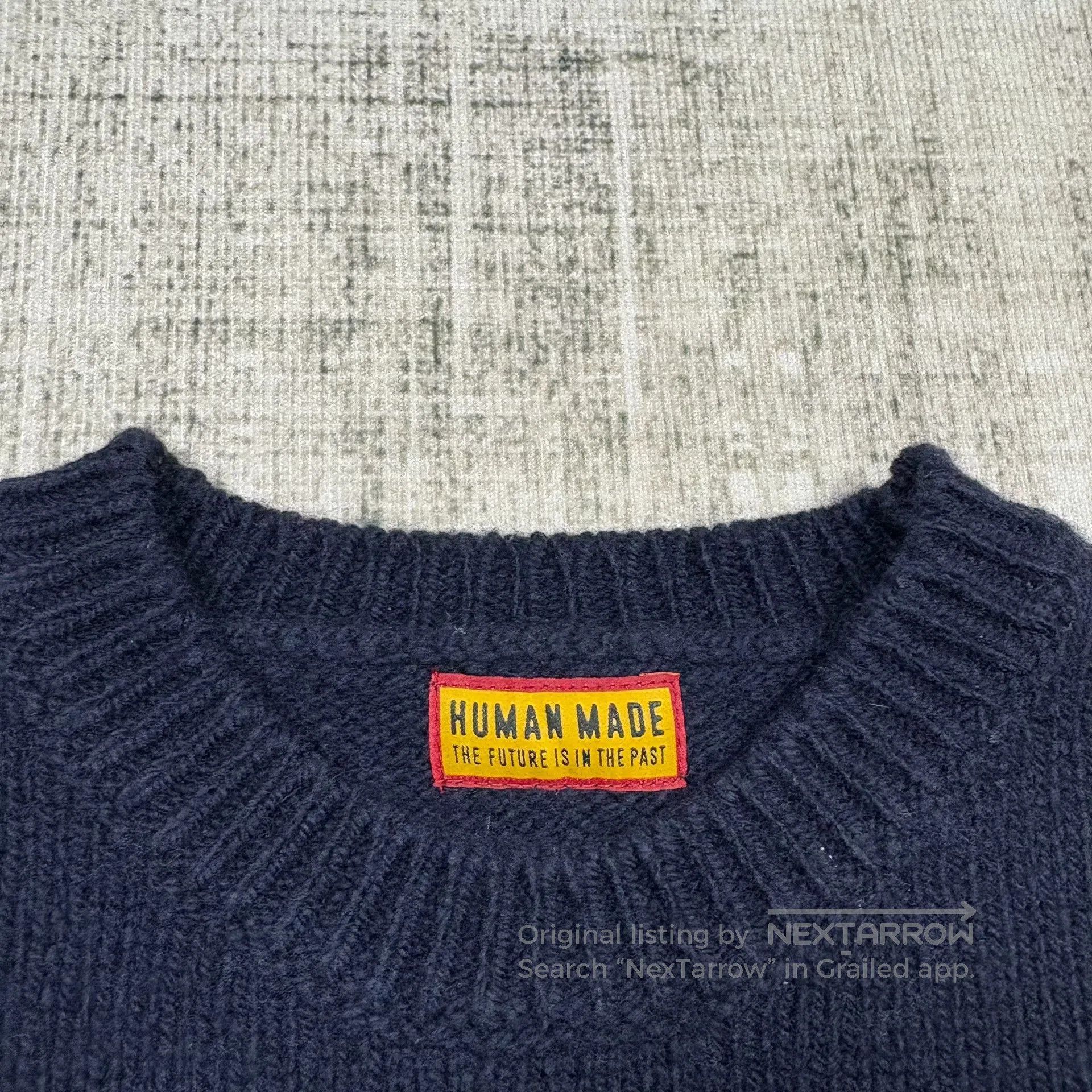 Human Made HUMAN MADE 25AW Wool Knit Sweater. Size US L / EU 52-54 / 3 - 2 Thumbnail