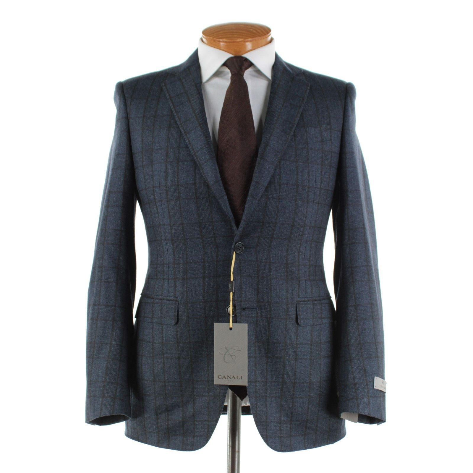 Canali Canali Suit Size US 36 Regular in Blue Size 36R - 1 Thumbnail