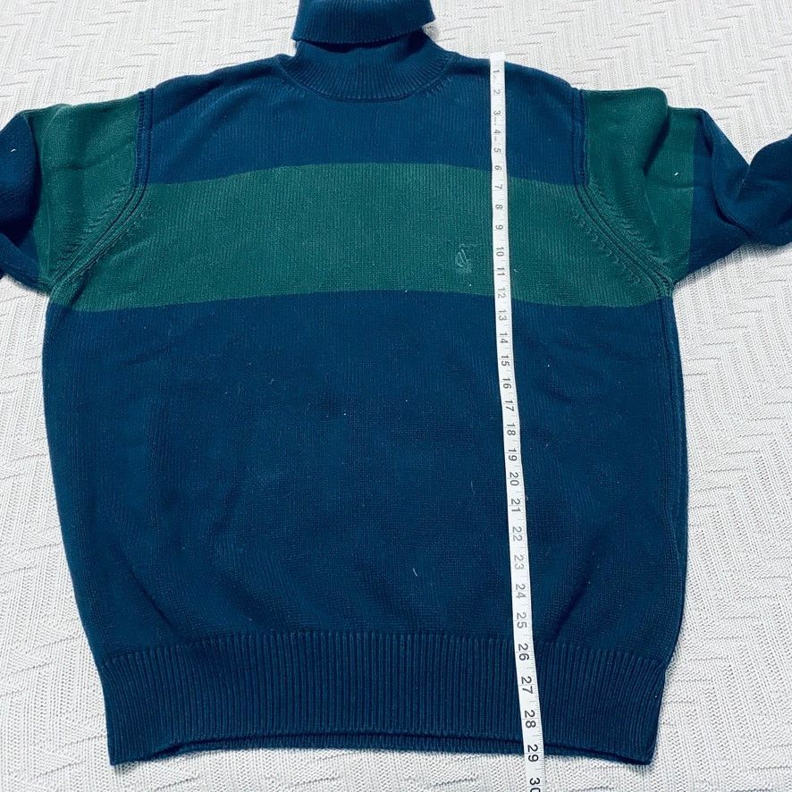 Nautica Vintage Nautica navy striped cotton turtleneck sweater Size US XXL / EU 58 / 5 - 6 Thumbnail