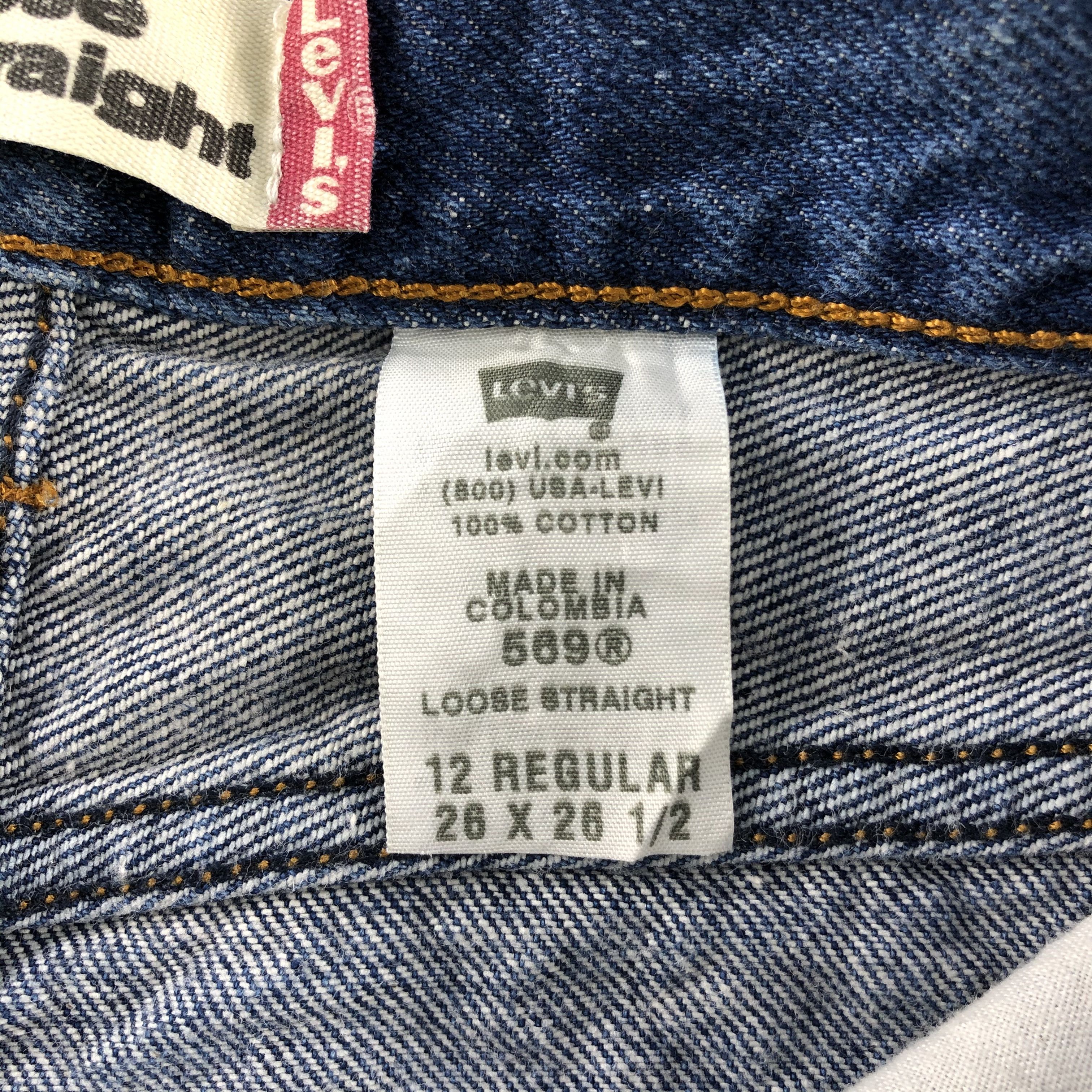 Levi's Vintage Levis 569 Jeans- J1371 Size US 26 / EU 42 - 9 Thumbnail