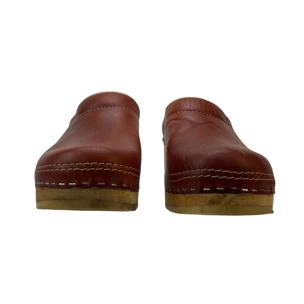 & Other Stories Olaf Daughters Vintage 70s Swedish Wooden Clogs Size 37 Size US 6.5 / IT 36.5 - 7 Thumbnail