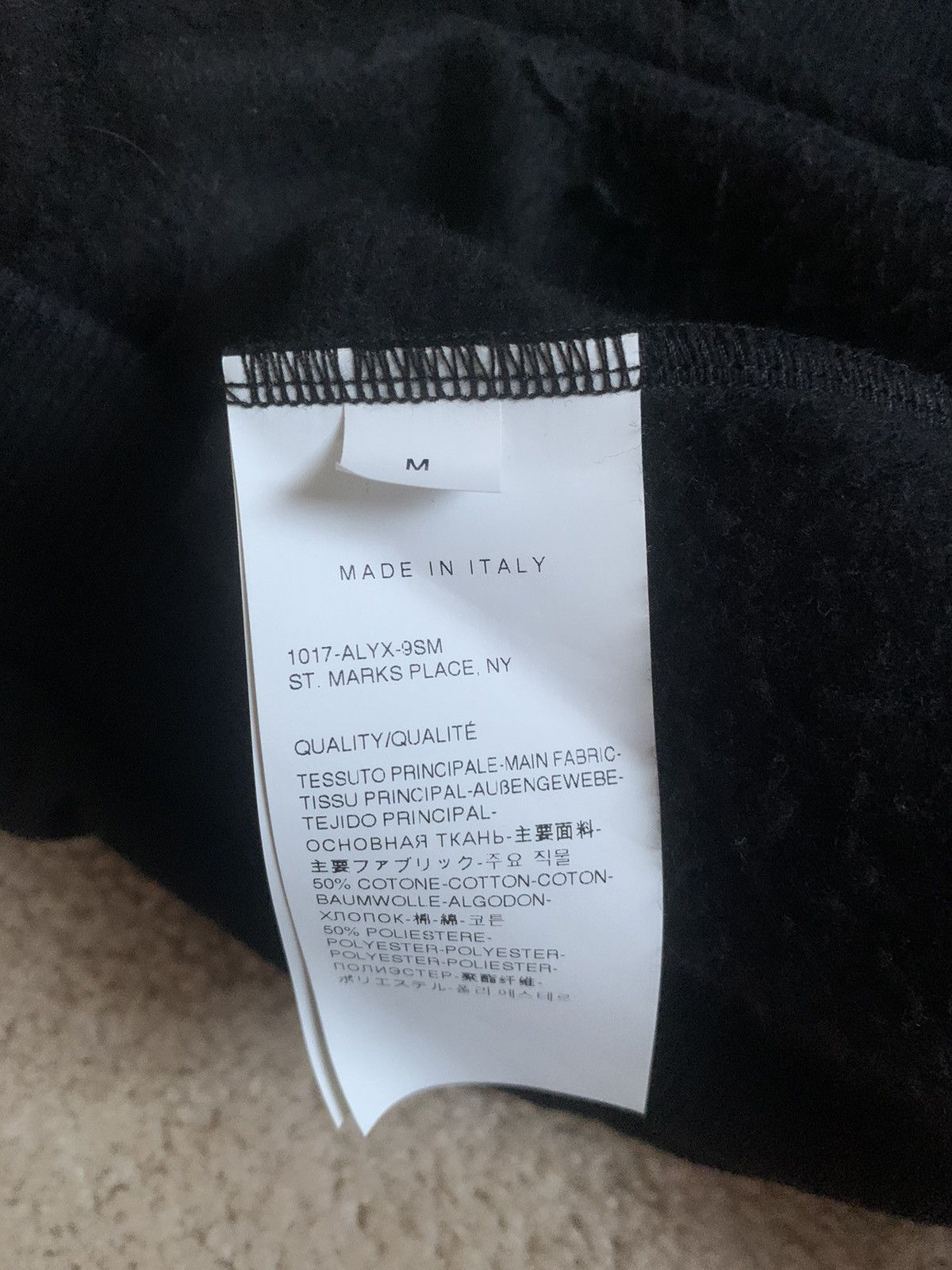 1017 ALYX 9SM 1017 Alyx 9sm dual design sweatshirt size M Size US M / EU 48-50 / 2 - 7 Thumbnail