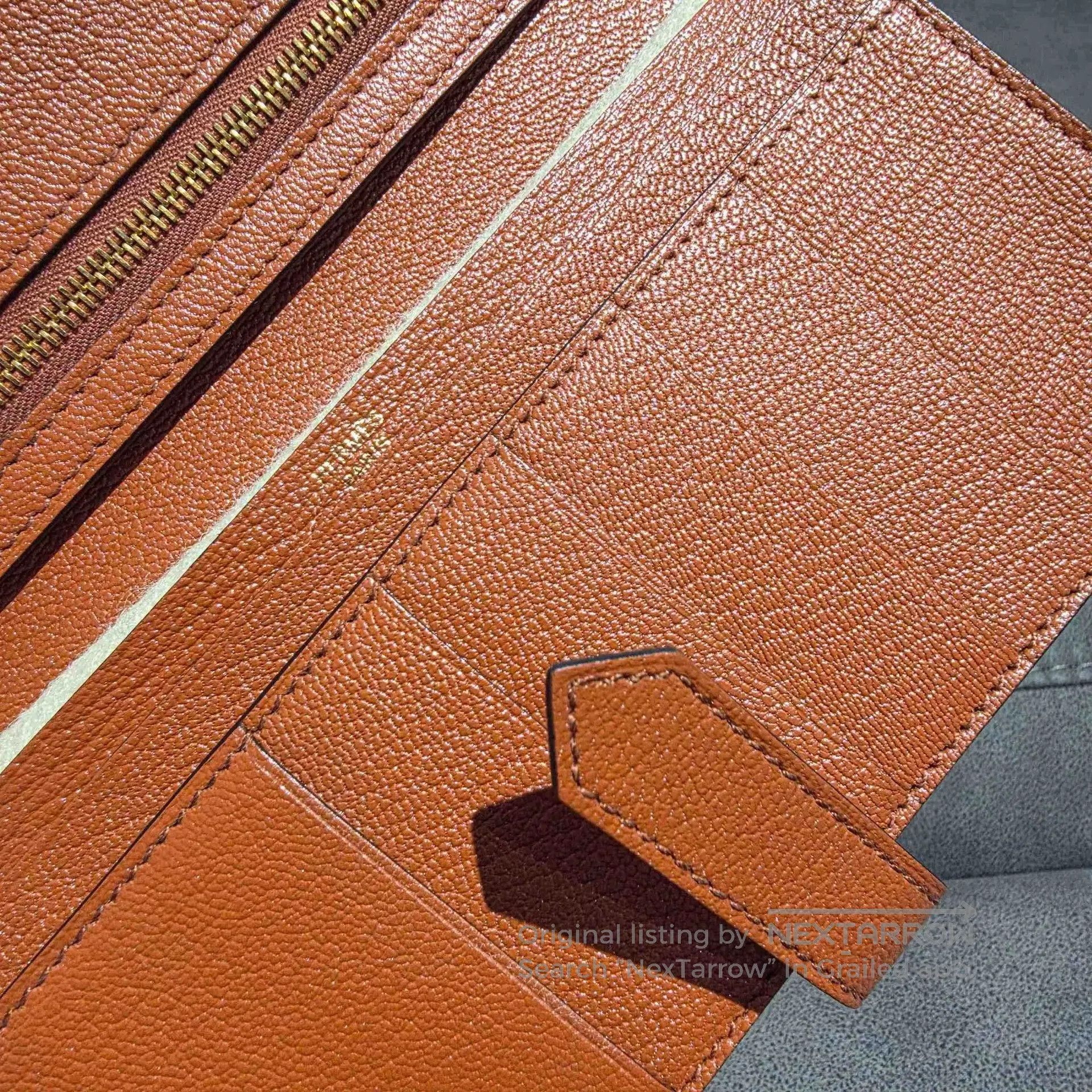 Hermes Hermes BearnGold buckle leather wallet Size ONE SIZE - 5 Thumbnail