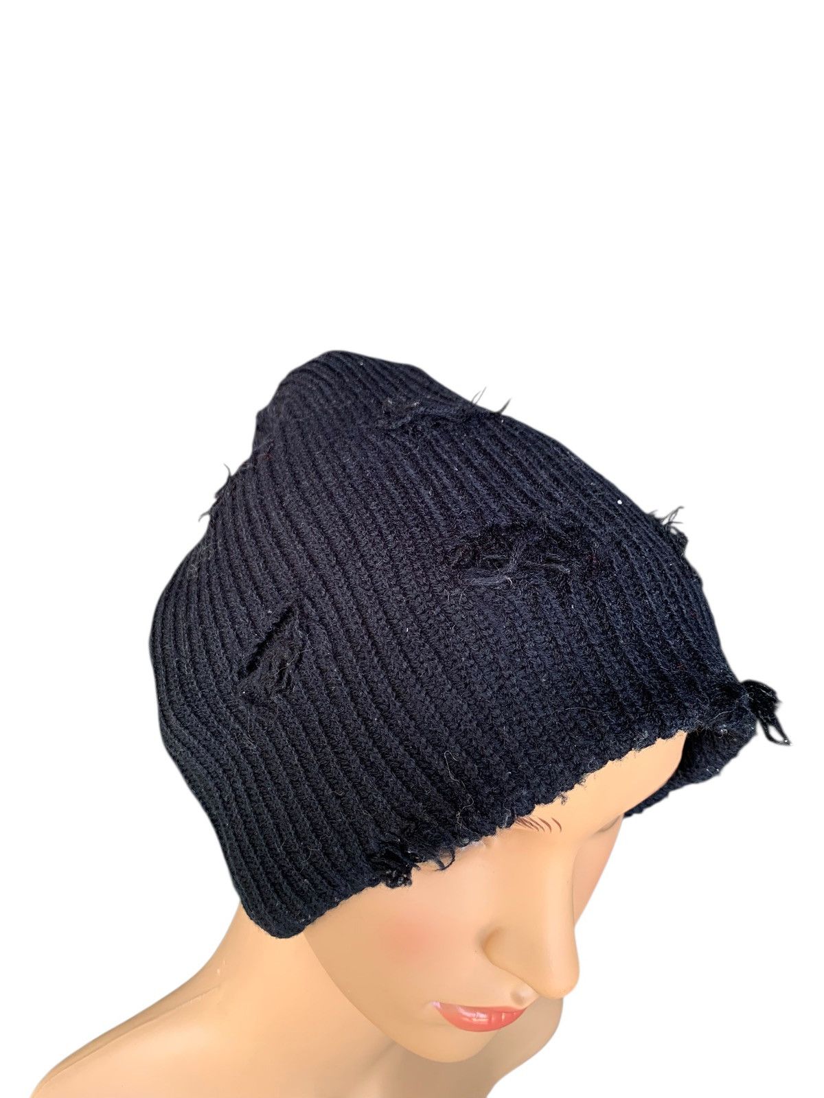 Designer × Japanese Brand × Kapital Rare Distressed Design Beany Hat Punk Style Size ONE SIZE - 2 Thumbnail