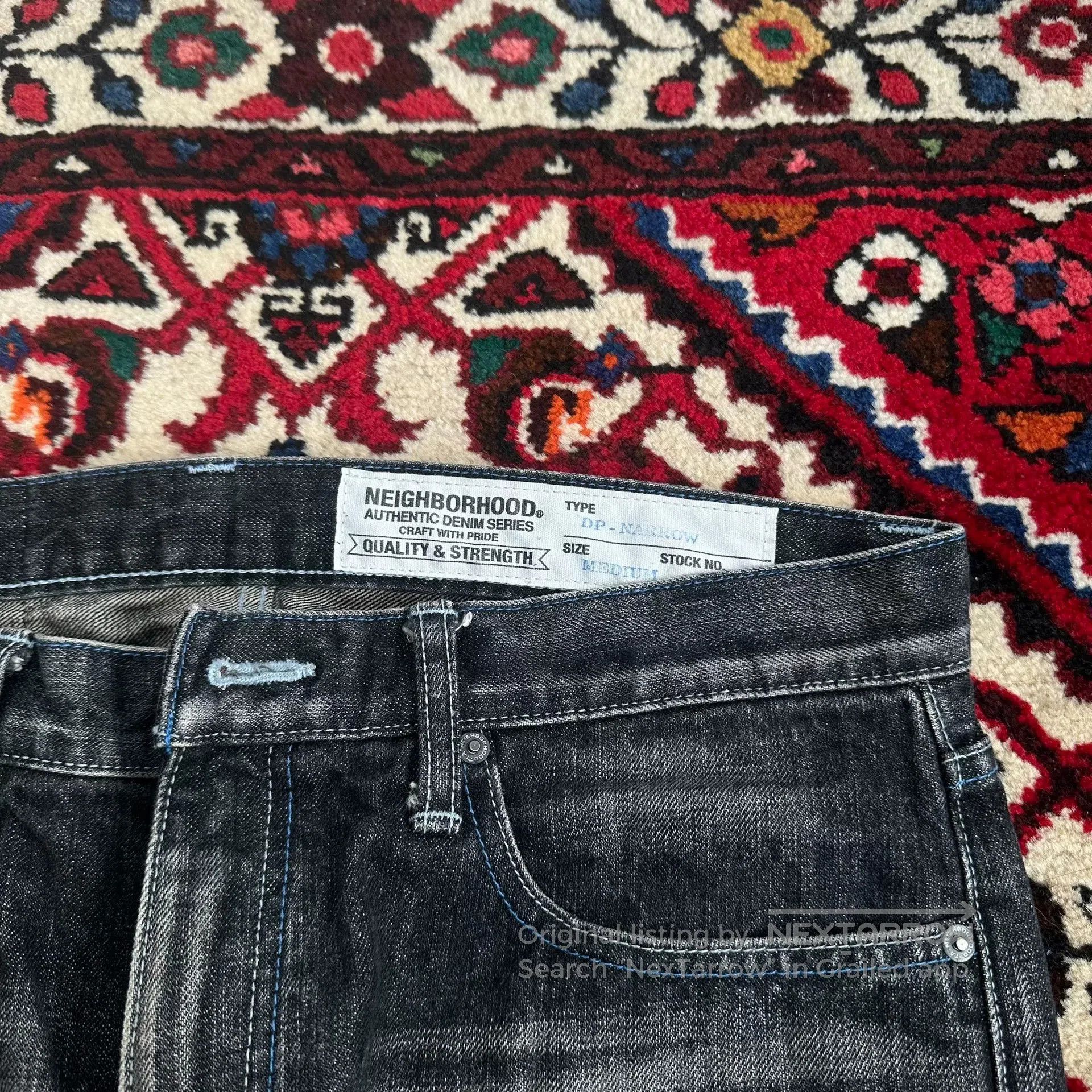 Neighborhood NEIGHBORHOOD 18SS METAL Jeans. Size US 30 / EU 46 - 6 Thumbnail