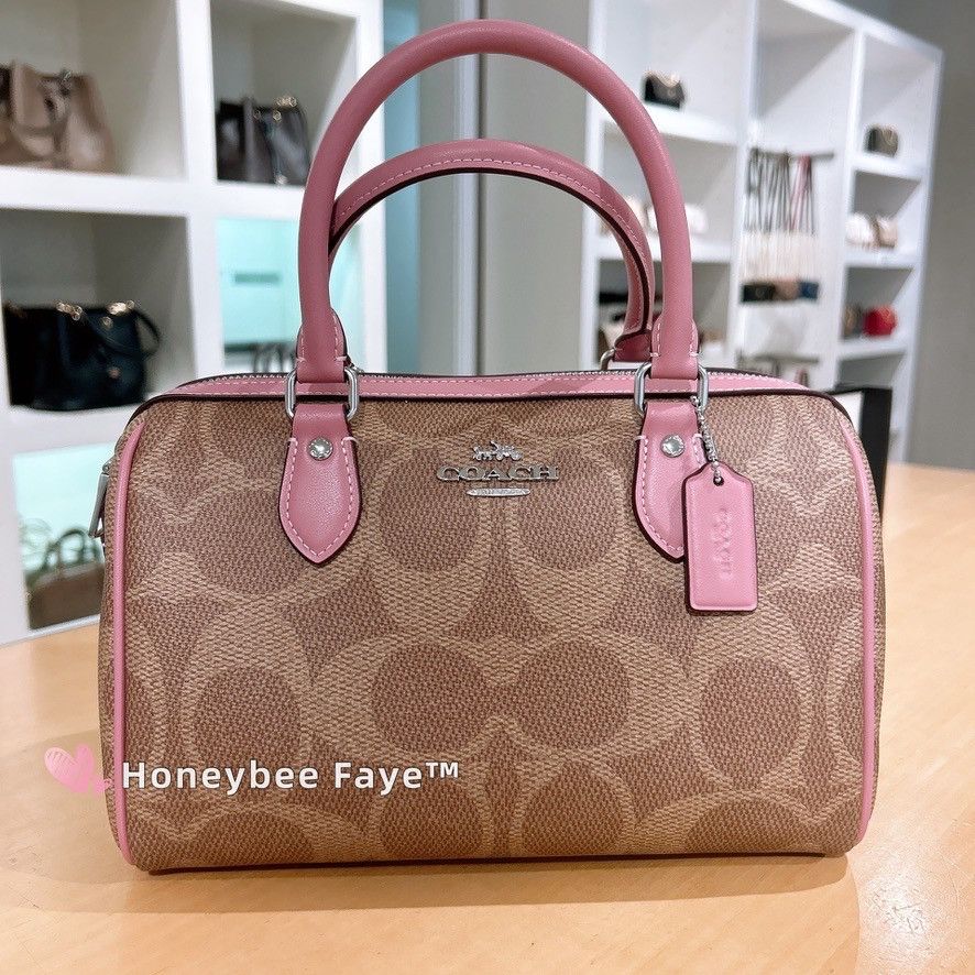 Rowan Satchel Bag In Maxi Signature Canvas CCD76