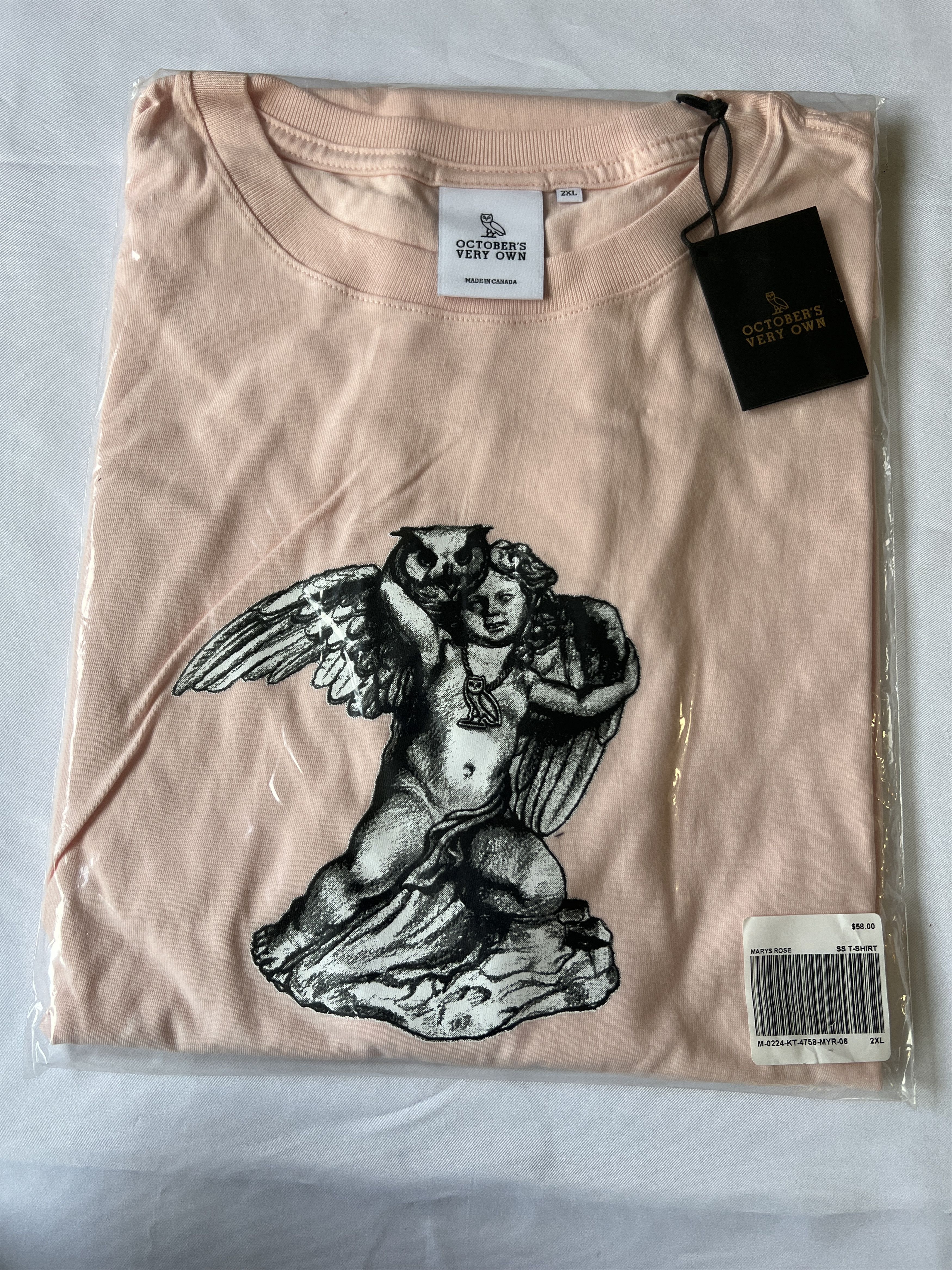 Drake *RARE* OVO CHERUB CUPID T-SHIRT TEE Size US XXL / EU 58 / 5 - 2 Thumbnail
