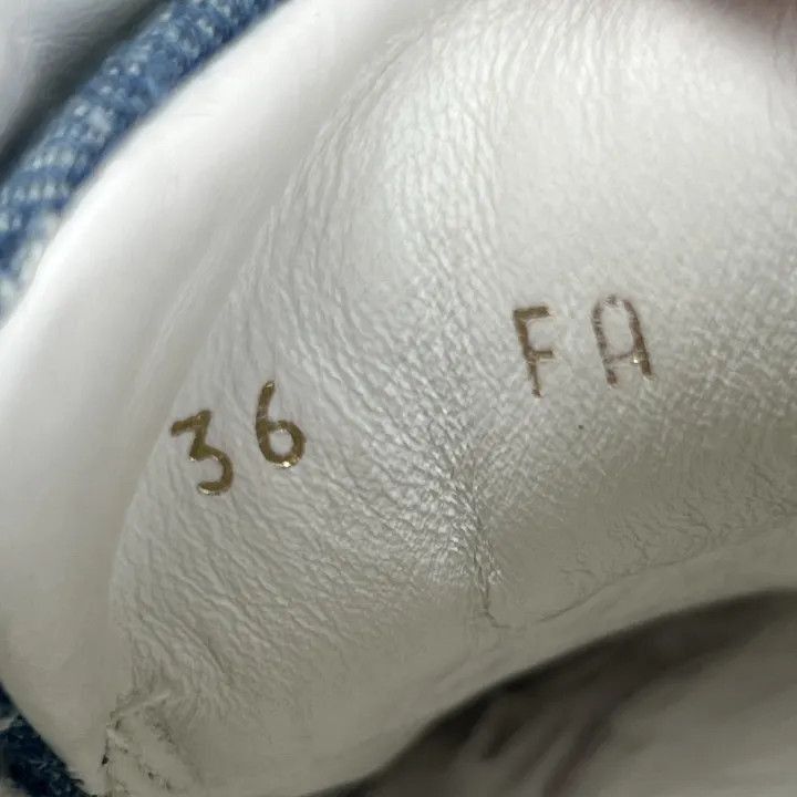Louis Vuitton Louis Vuitton Stellar Casual Shoes in Blue -2508 Size US 5.5 / EU 38 - 5 Thumbnail