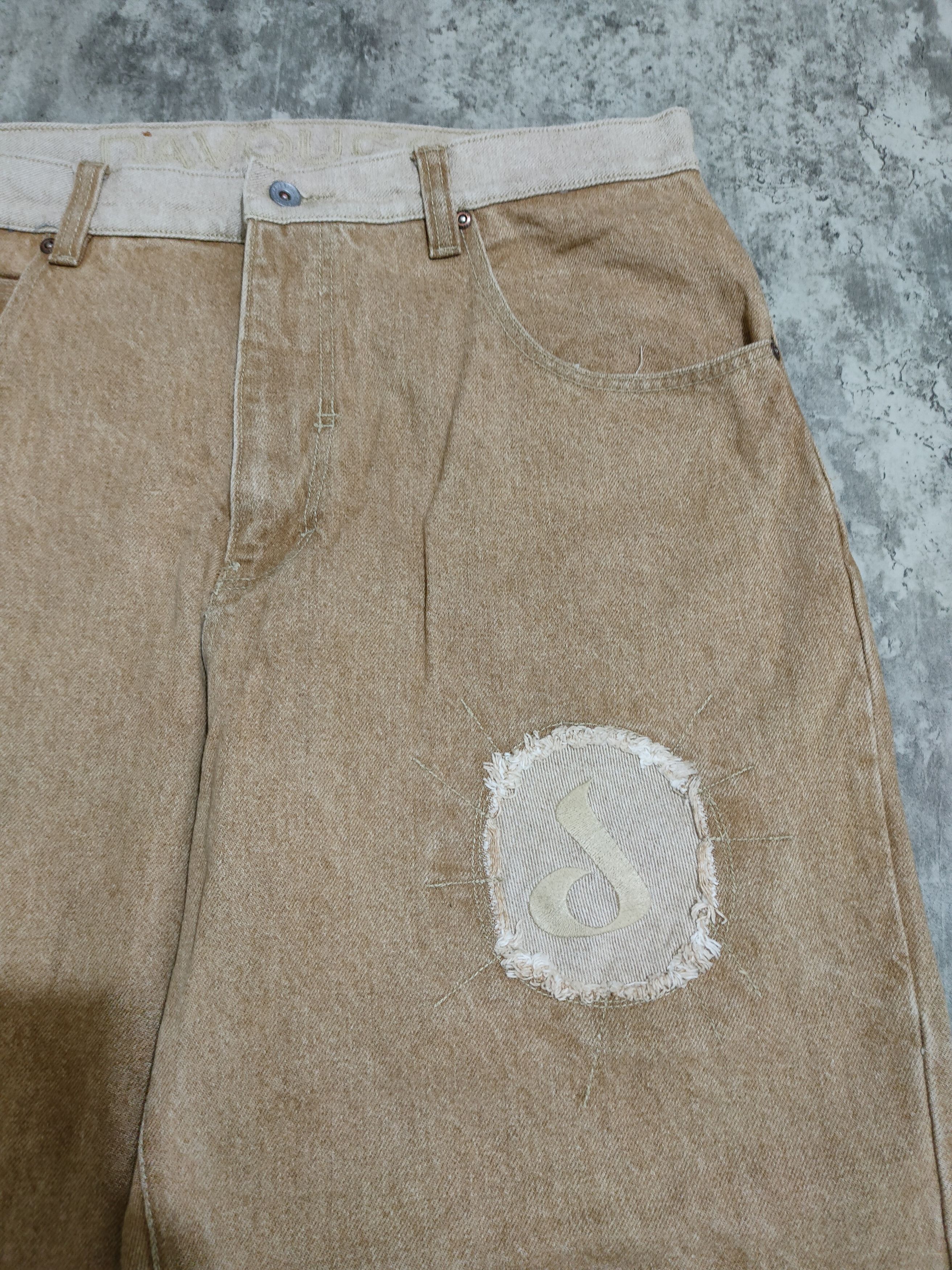 Vintage Vintage 90s Davoucci Baggy Hip hop Jeans street style Size US 36 / EU 52 - 7 Thumbnail