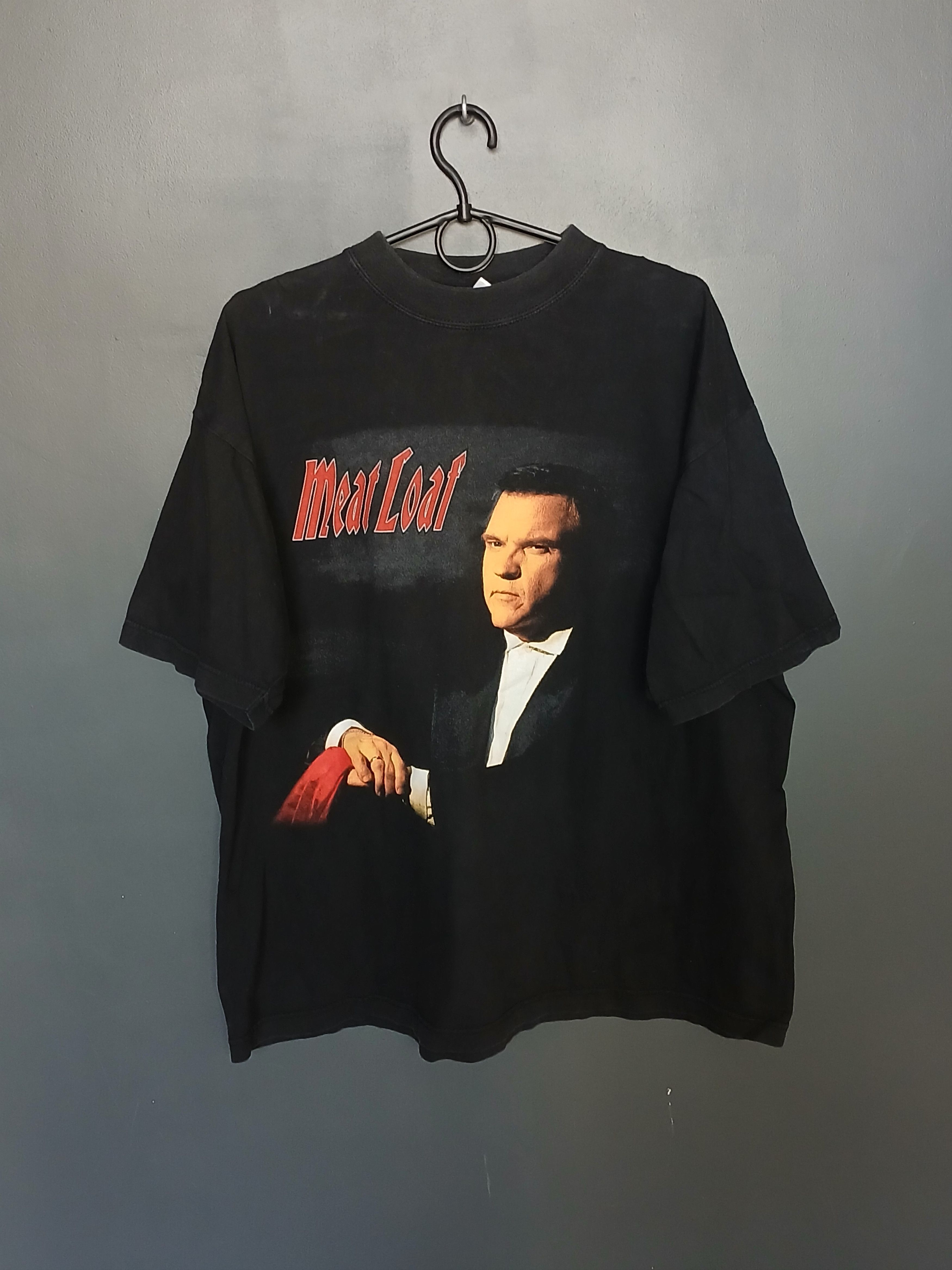 Band Tees × Vintage Vintage Meat Loaf Europe 1999 T-Shirt Size US XL / EU 56 / 4 - 1 Thumbnail