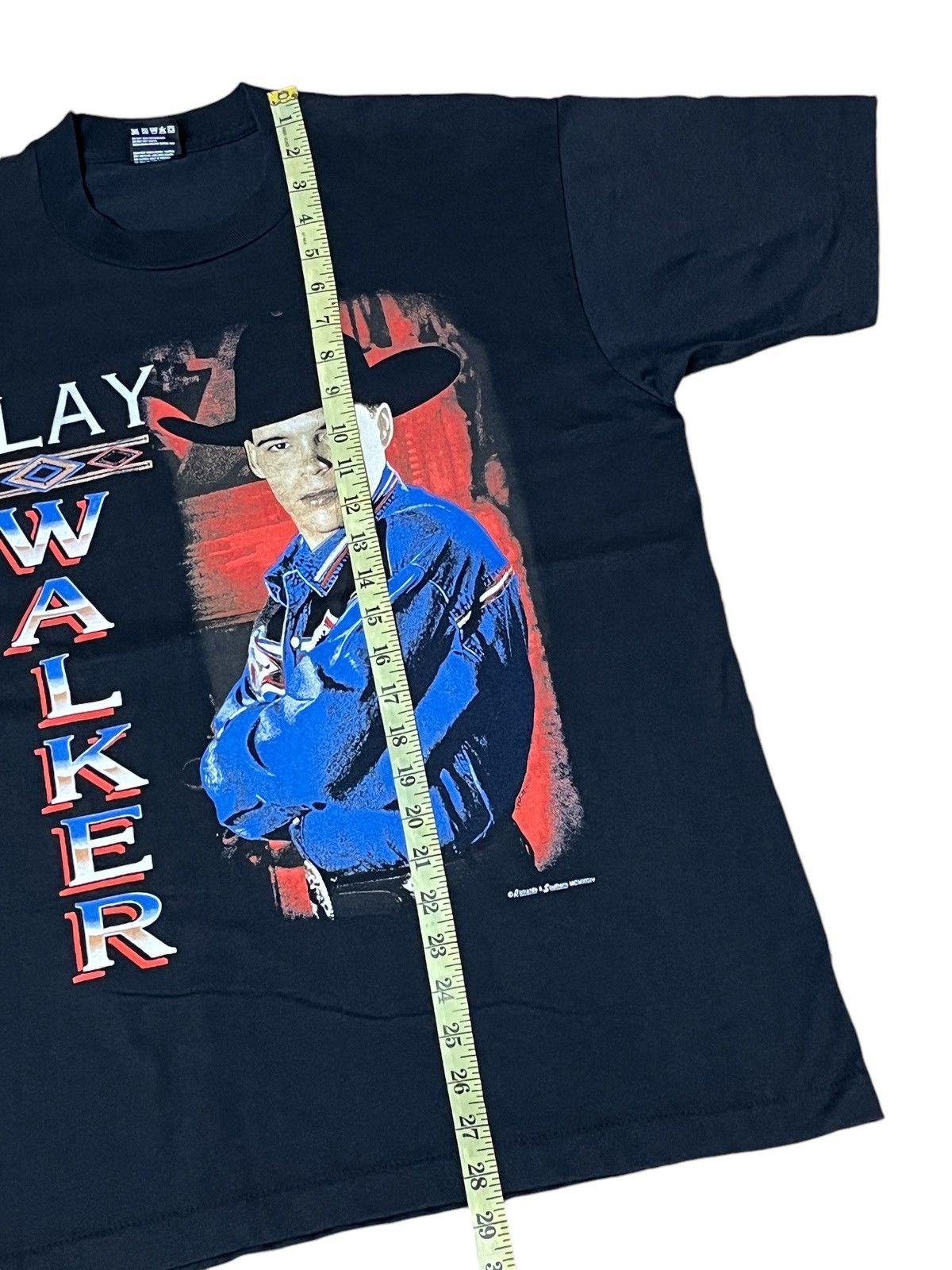 Band Tees VINTAGE 90s CLAY WALKER COUNTRY MUSIC BAND T SHIRT Size US L / EU 52-54 / 3 - 11 Thumbnail