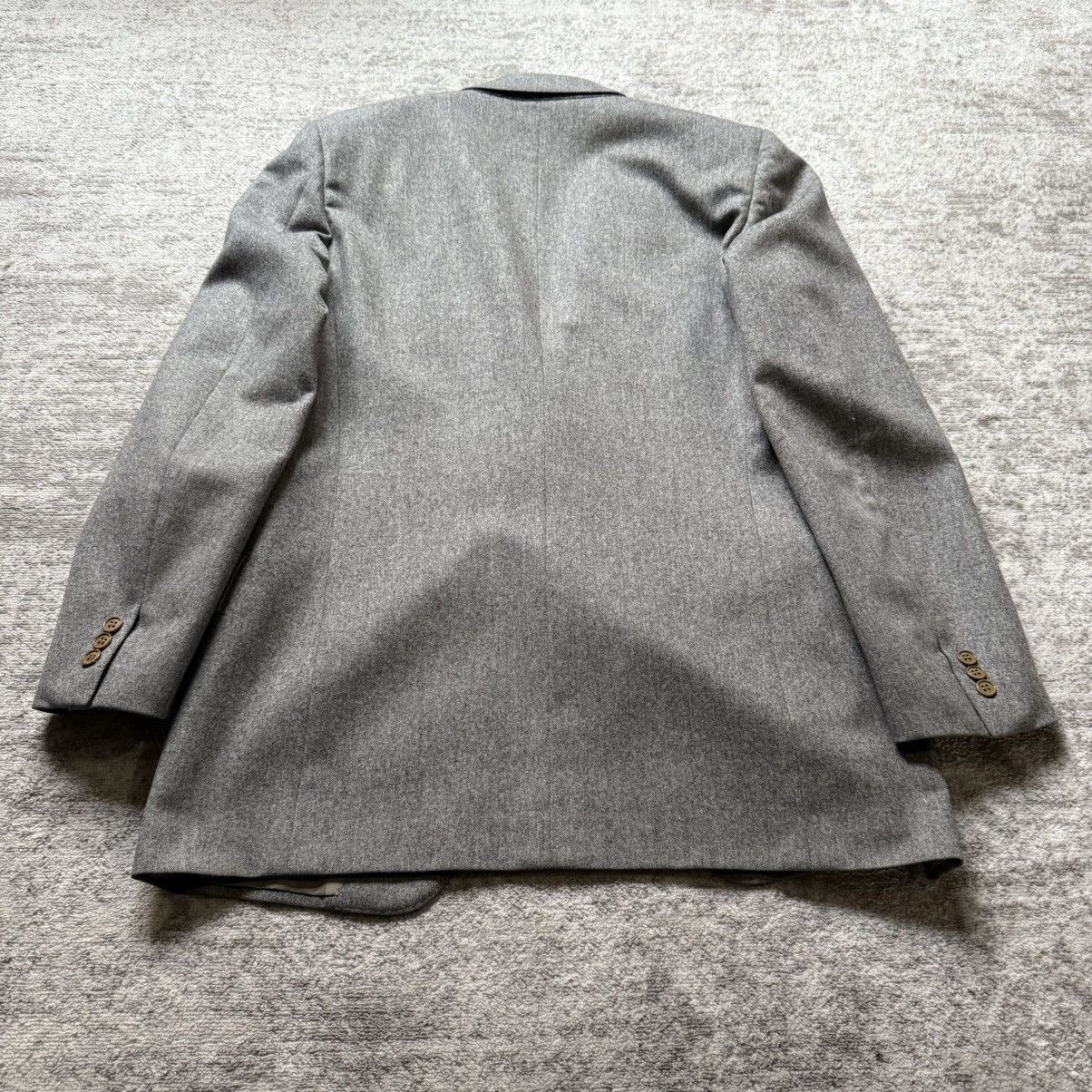 Yves Saint Laurent 1970's Yves Saint Laurent Wool Tailored Suit Jacket and Vest Size 38R - 7 Thumbnail