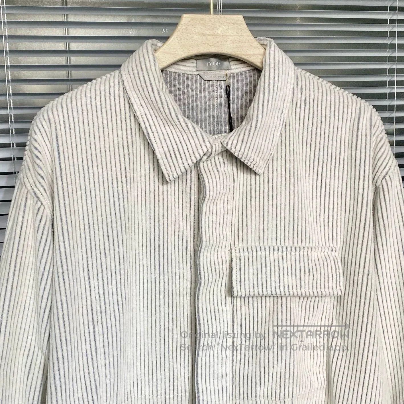 Dior Dior Corduroy Striped Jacket Size 52. Size US L / EU 52-54 / 3 - 3 Thumbnail
