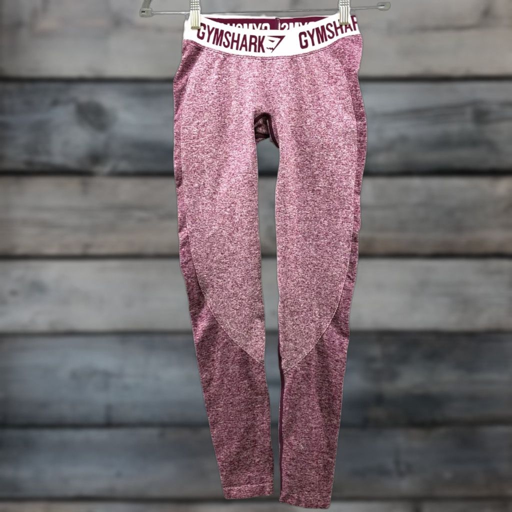 Gymshark Gymshark Leggings Womens S Purple Full Length Seamless Yoga Activewear Low Rise Slim Fit Size 28" / US 6 / IT 42 - 1 Thumbnail