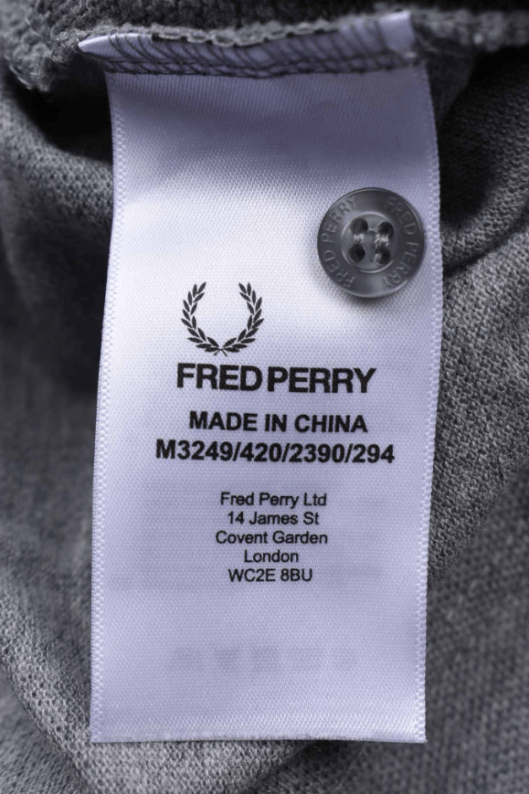 Fred Perry Fred Perry Cable Knit Polo Shirt Grey Short Sleeve M Size US M / EU 48-50 / 2 - 5 Thumbnail