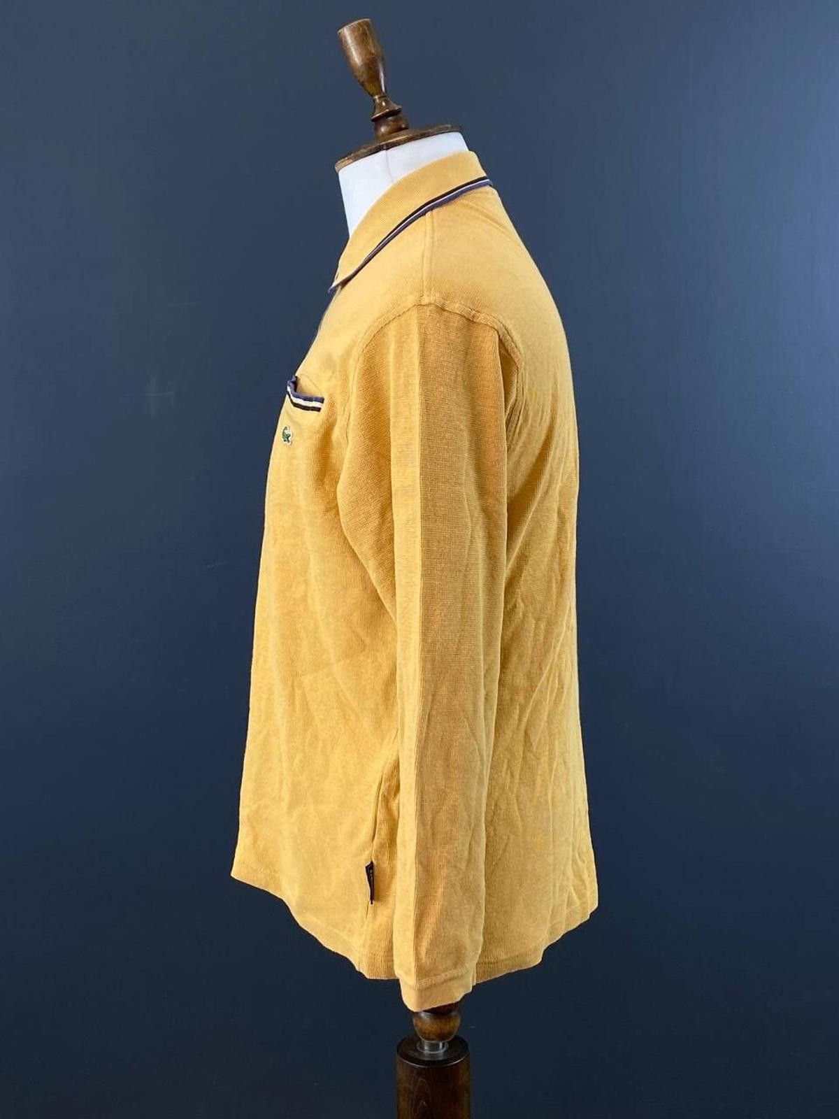 Lacoste Lacoste Sport Slim Fit Yellow Polo Shirt Size 5 / L Size US L / EU 52-54 / 3 - 7 Thumbnail