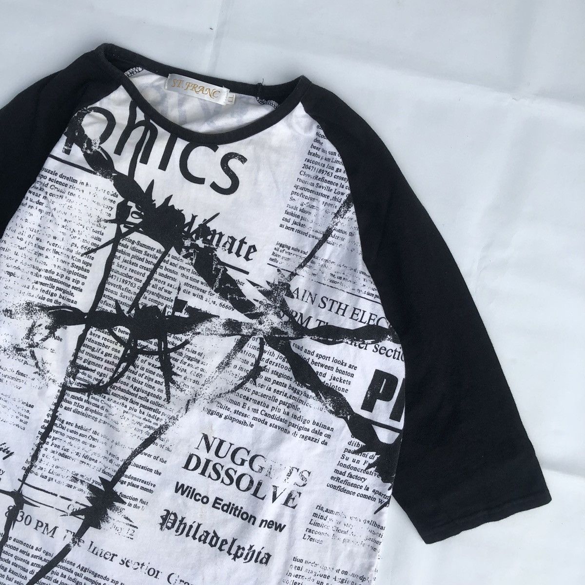 If Six Was Nine Japanese Poem Gothic LongSleeve Punk Rock Style Size US L / EU 52-54 / 3 - 3 Thumbnail