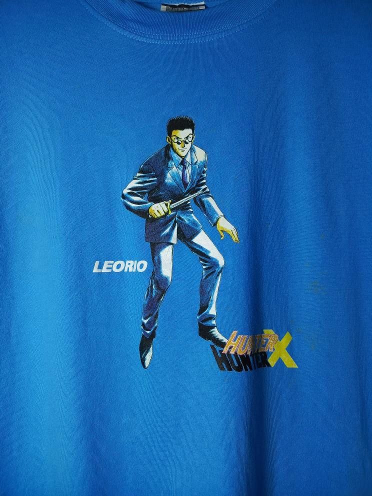 Rap Tees × Vintage Vintage Hunter X Hunter 1999 Leorio Solo Anime Tee Size US M / EU 48-50 / 2 - 3 Thumbnail