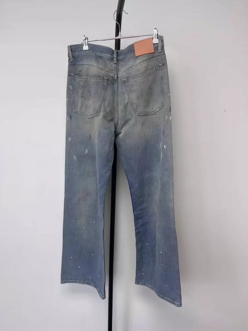 Acne Studios Acne Studios Light blue mud-dyed wasteland graffiti rework Size 28" / US 6 / IT 42 - 2 Thumbnail