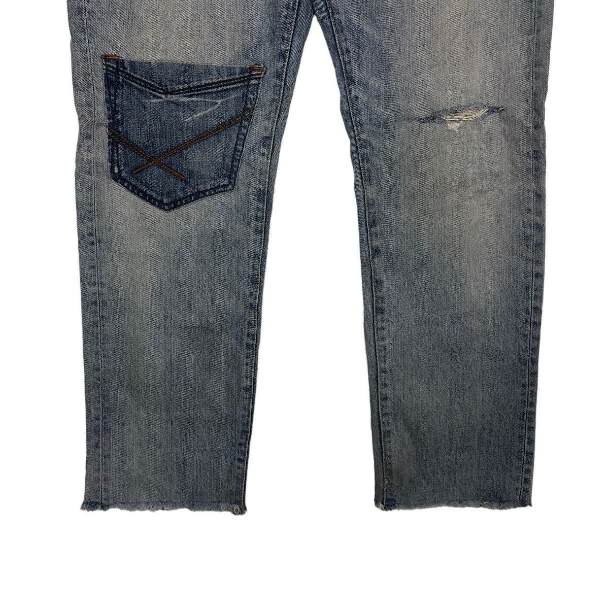 Japanese Brand 🔥VINTAGE RODEO CROWNS DISTRESSED JEANS PUNK DESIGN Size US 35 - 4 Thumbnail