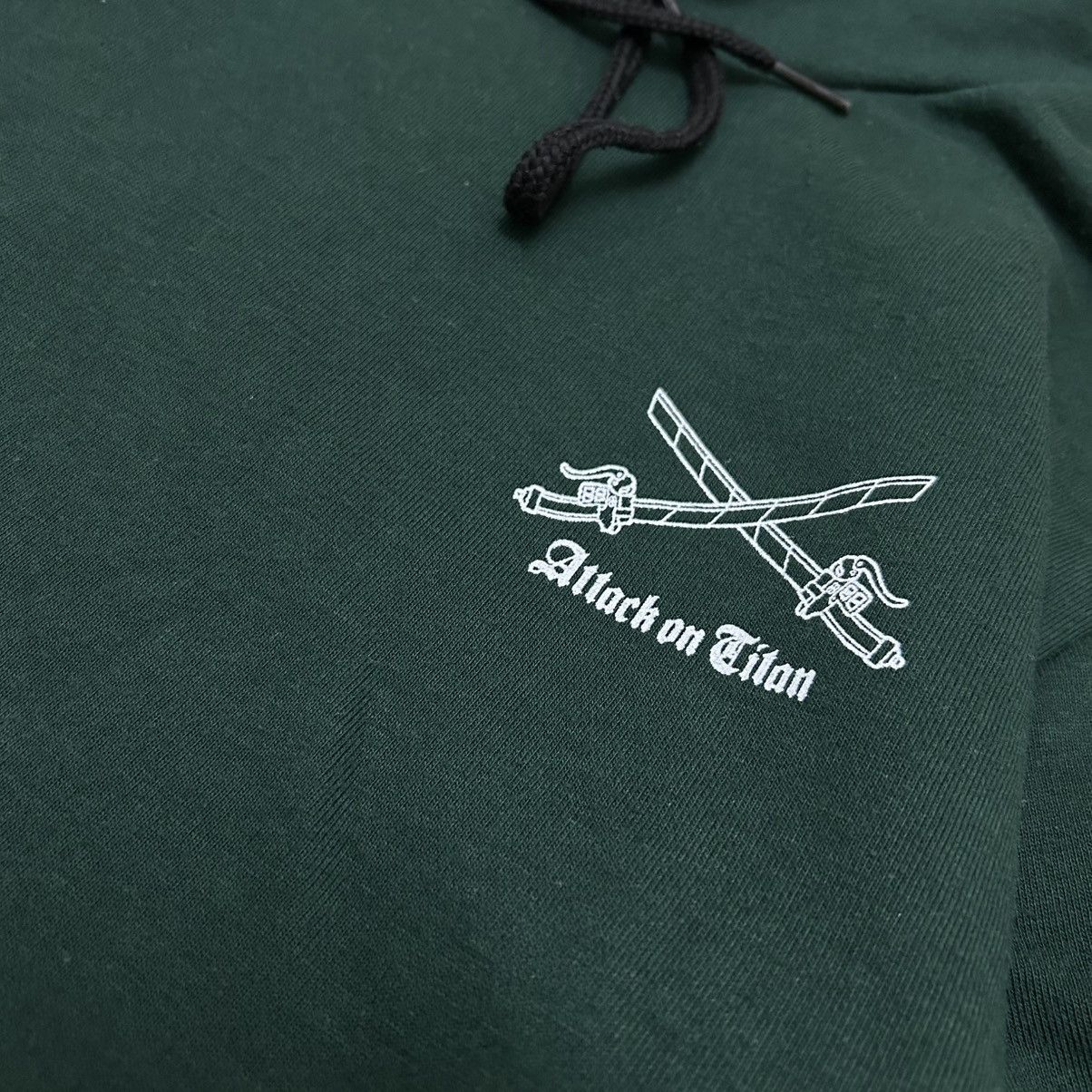 Anime Japanese Anime Attack On Titan Scouting Region Hoodie Size US M / EU 48-50 / 2 - 9 Thumbnail