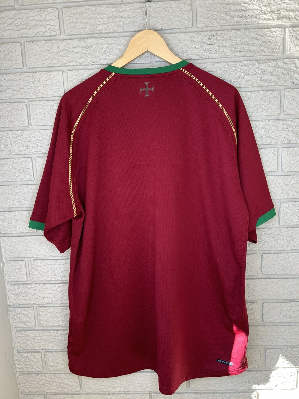 Nike Vintage Nike Portugal 2006 Home Jersey Size US XXL / EU 58 / 5 - 9 Thumbnail