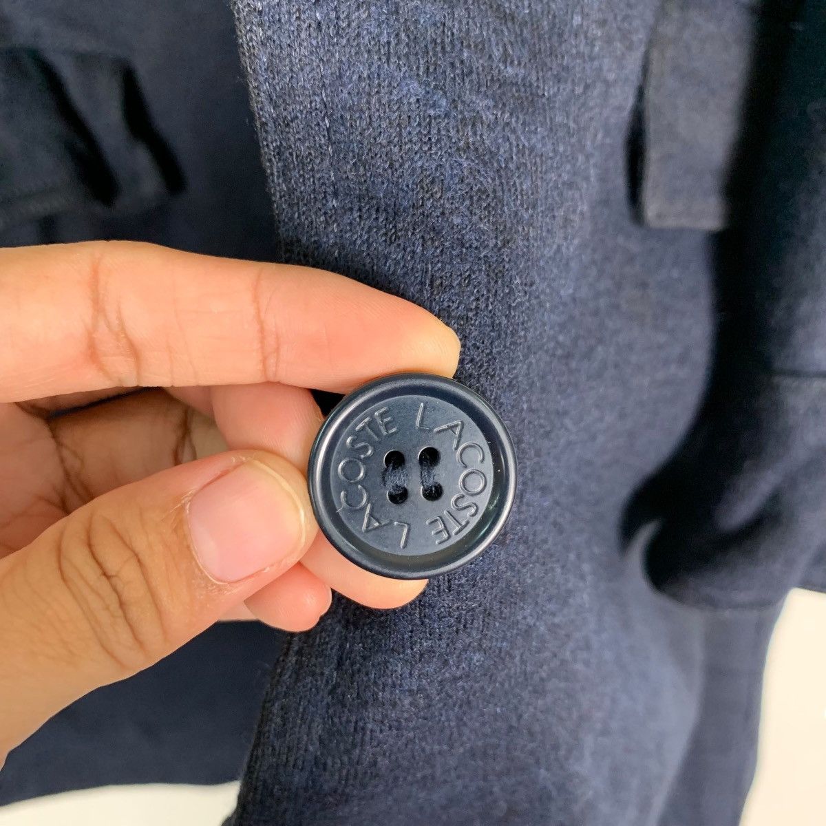 Lacoste LACOSTE Wool Overcoat Jacket #0012-C1 Size US S / EU 44-46 / 1 - 15 Thumbnail