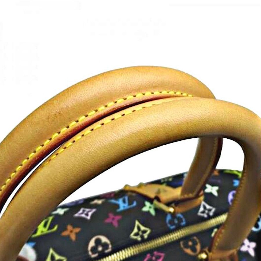 Louis Vuitton Authentic Vuitton Multicolore Noir Keepall 45 Size ONE SIZE - 5 Thumbnail