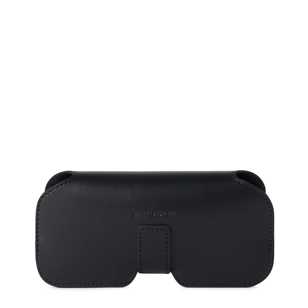 Saint Laurent Paris o1g2r1mq0526 Size: OS / Rectangle Sunglasses in Black Size ONE SIZE - 5 Thumbnail