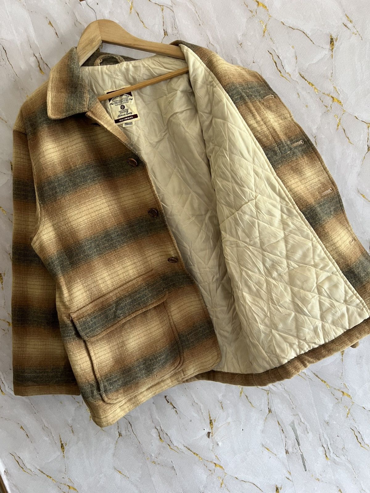 Vintage Vintage Creation Cube Tartan Check Jacke Size US M / EU 48-50 / 2 - 6 Thumbnail