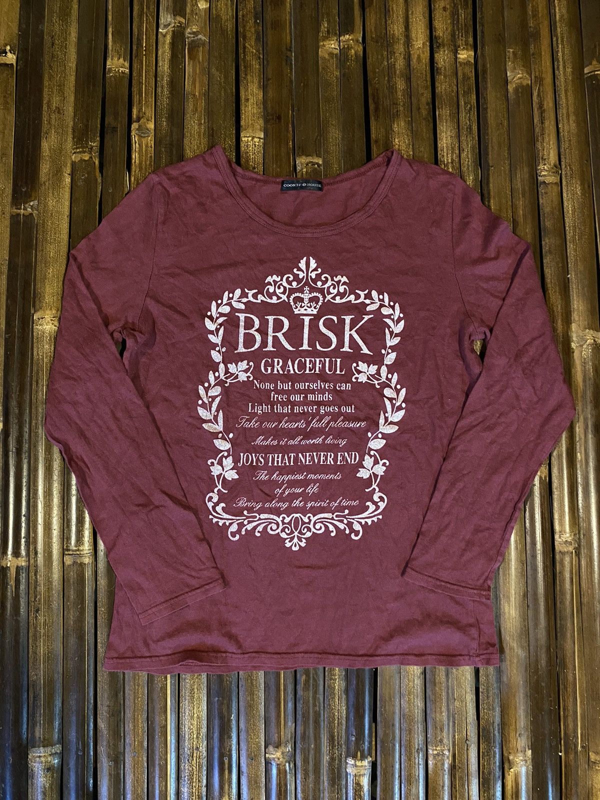 Vintage COOKIES HOUSE IFSIXWASNINE STYLE LONG SLEEVE Size US S / EU 44-46 / 1 - 1 Thumbnail
