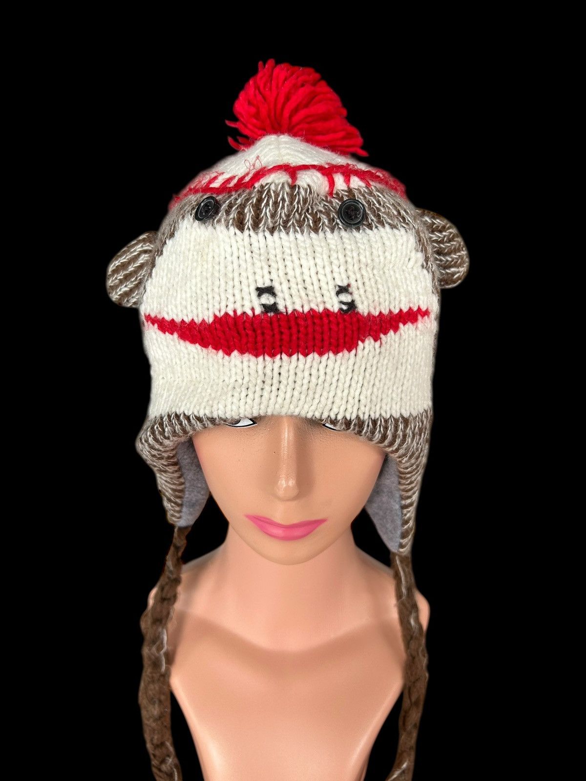 Kapital Bunny Japanese Style Knitted Beanie Hats Size ONE SIZE - 2 Thumbnail