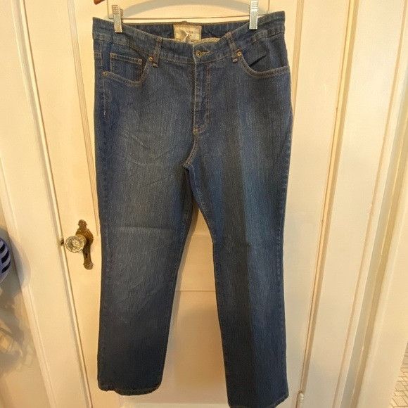 Sonoma Sonoma Life Style Jeans Original Fit Straight Leg Embroidere Size 34" / US 12 / IT 48 - 1 Thumbnail