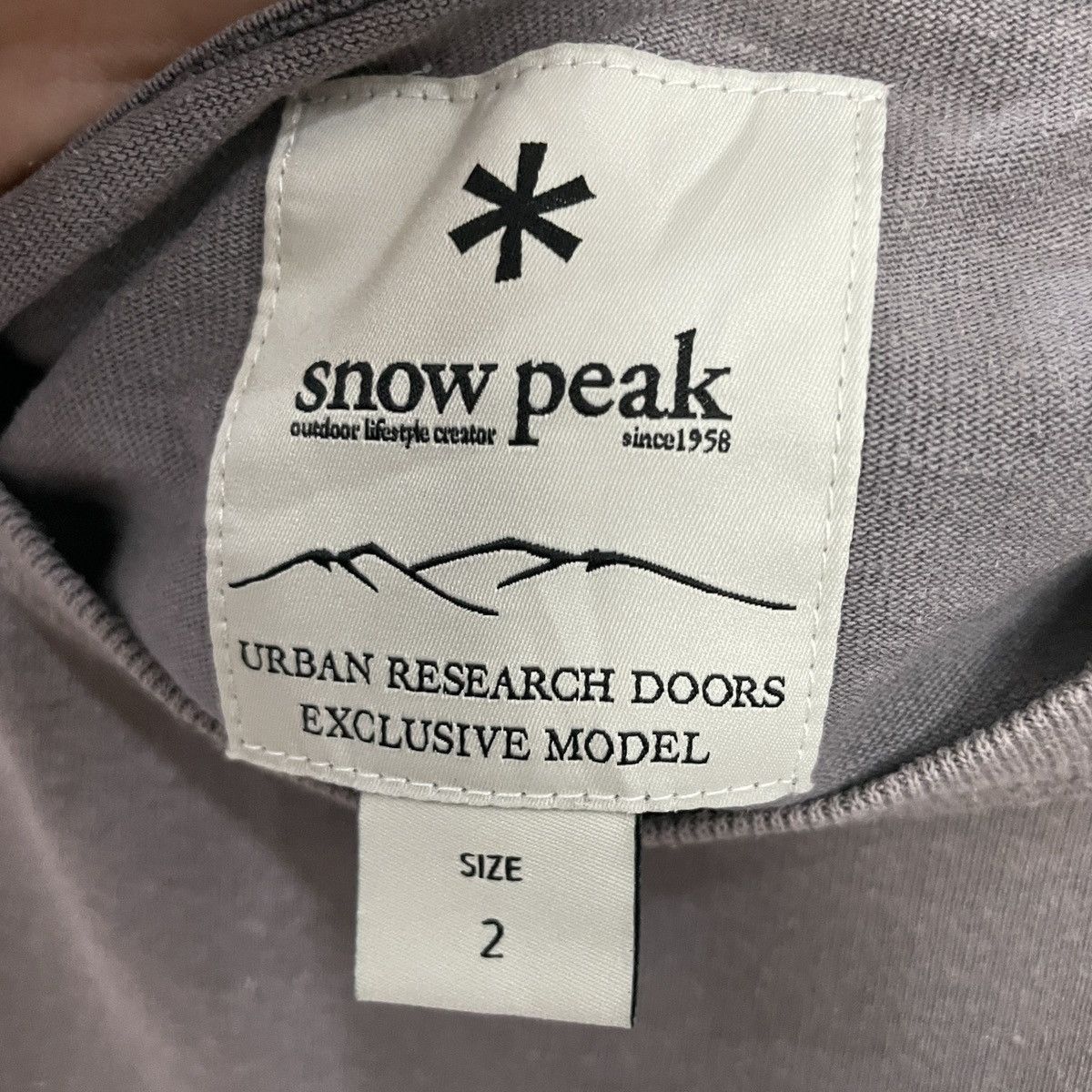 Snow Peak Vintage Snow Peak Big Logo T-shirt Size S / US 4 / IT 40 - 5 Thumbnail