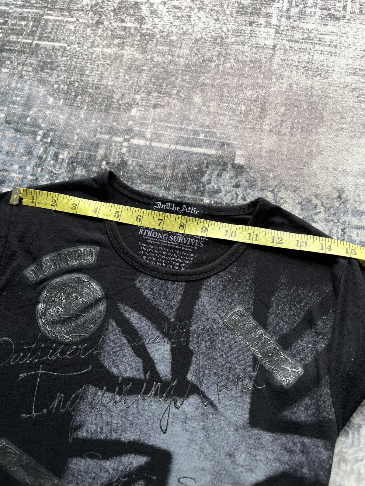 In The Attic Y2K In the Attic Affliction Britain Long Sleeve Thsirt Size US M / EU 48-50 / 2 - 10 Thumbnail