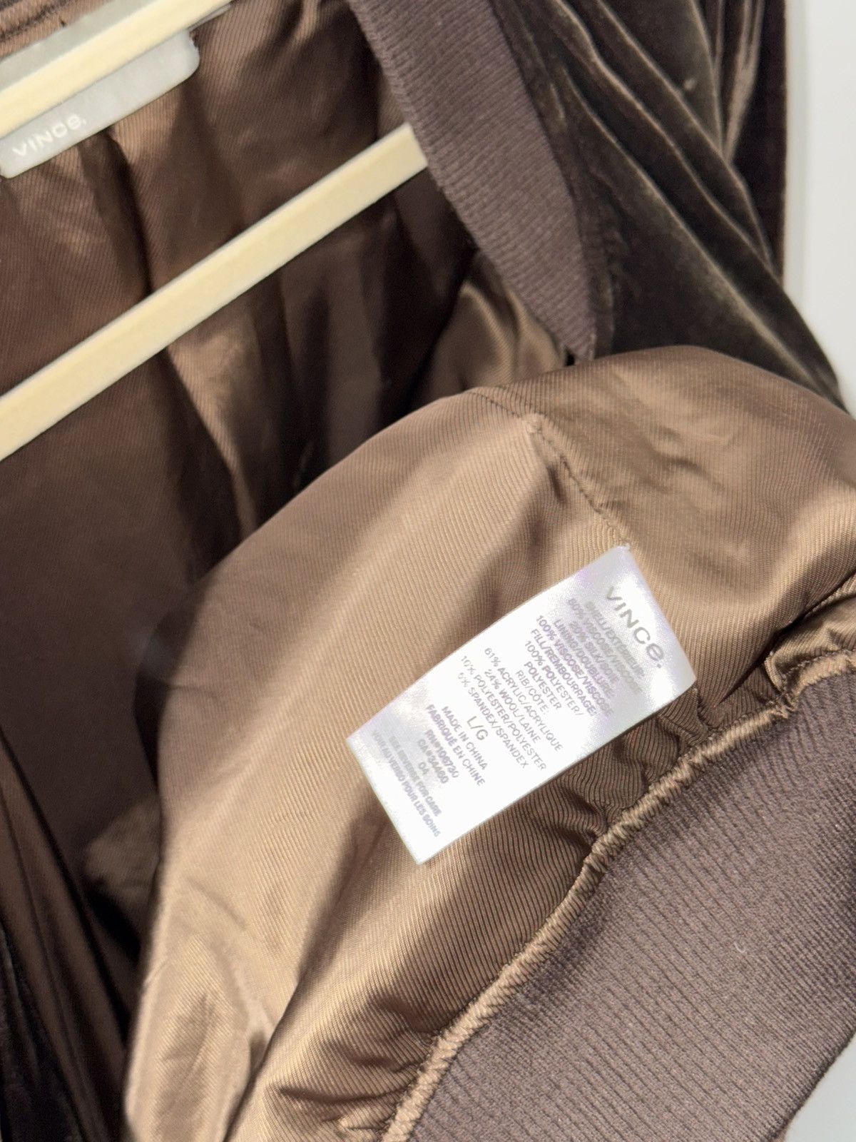 Vince Vince Suede Bomber Jacket in Brown Size US L / EU 52-54 / 3 - 5 Thumbnail
