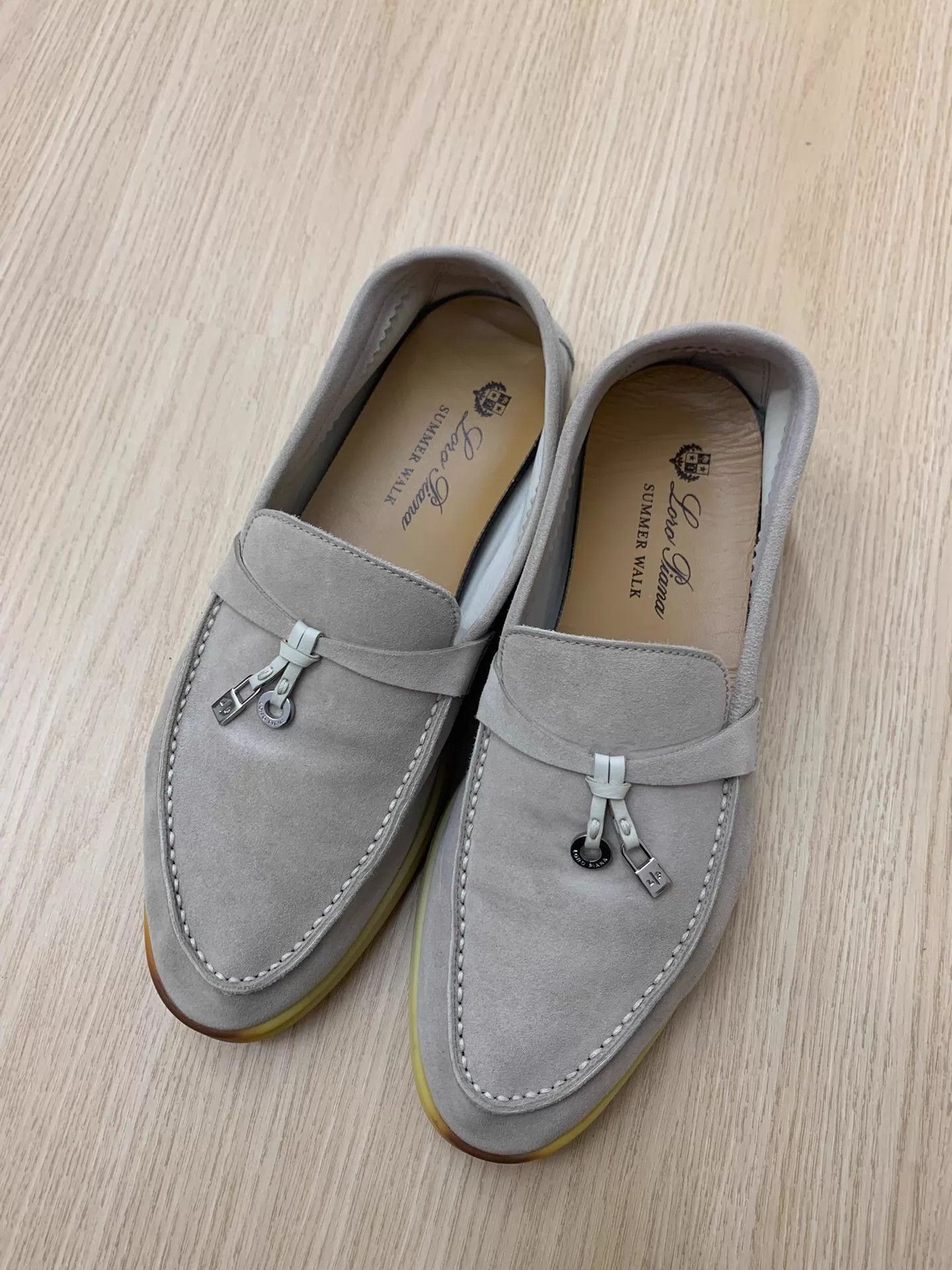Loro Piana Loro Piana Suede Classic Shoes 37.5 New Size US 7 / IT 37 - 1 Thumbnail